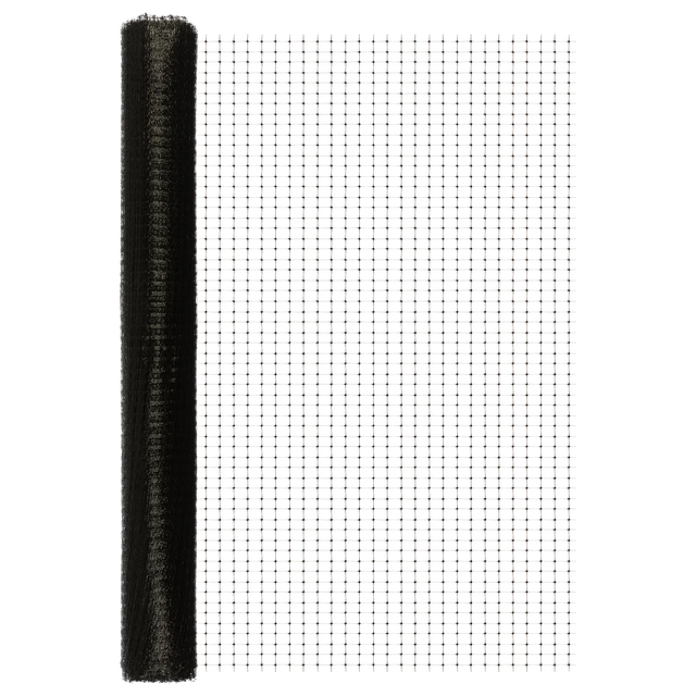 Siatka plastikowa na krety 1x20 m czarna