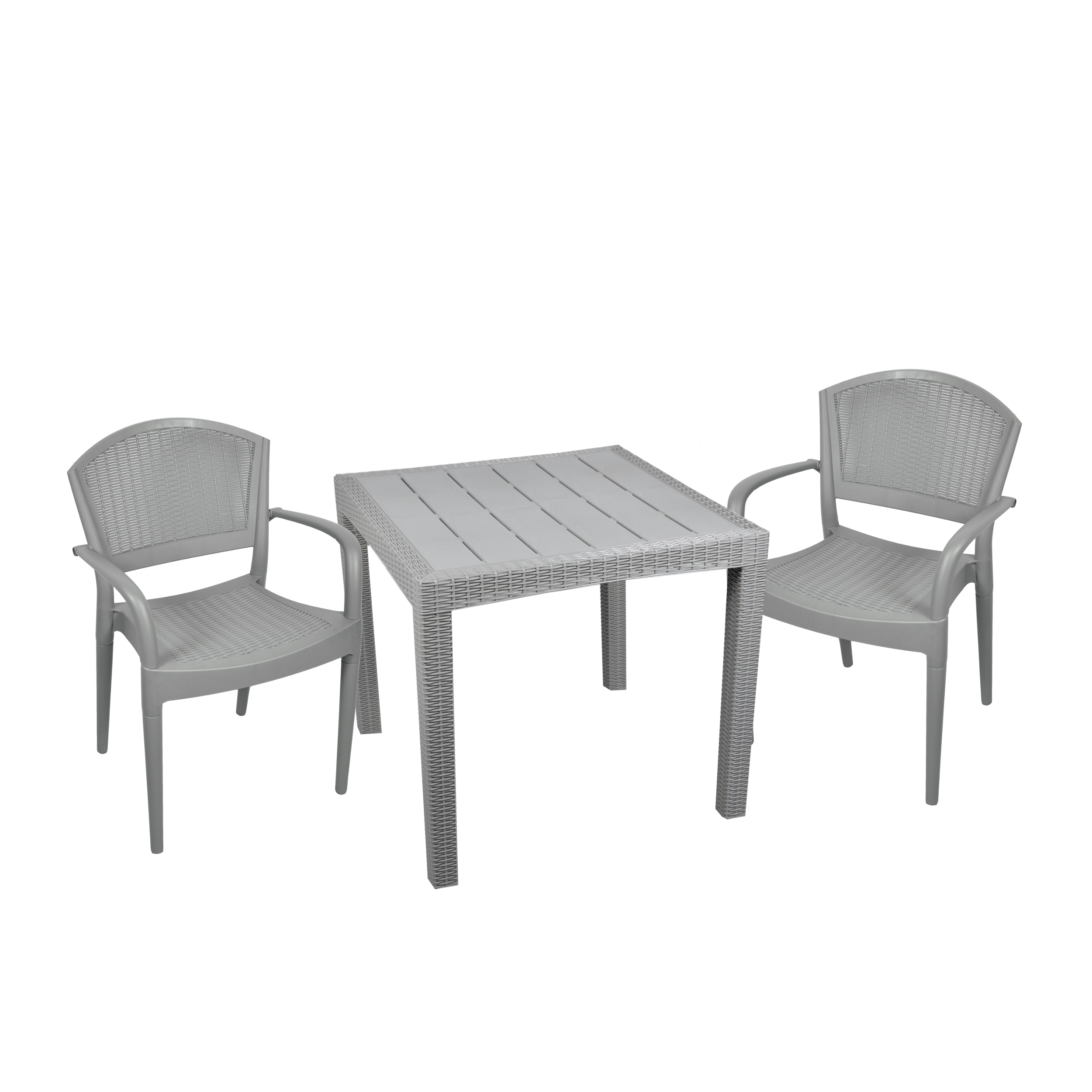 Krzesło ogrodowe Roma szare Ołer Garden - 2