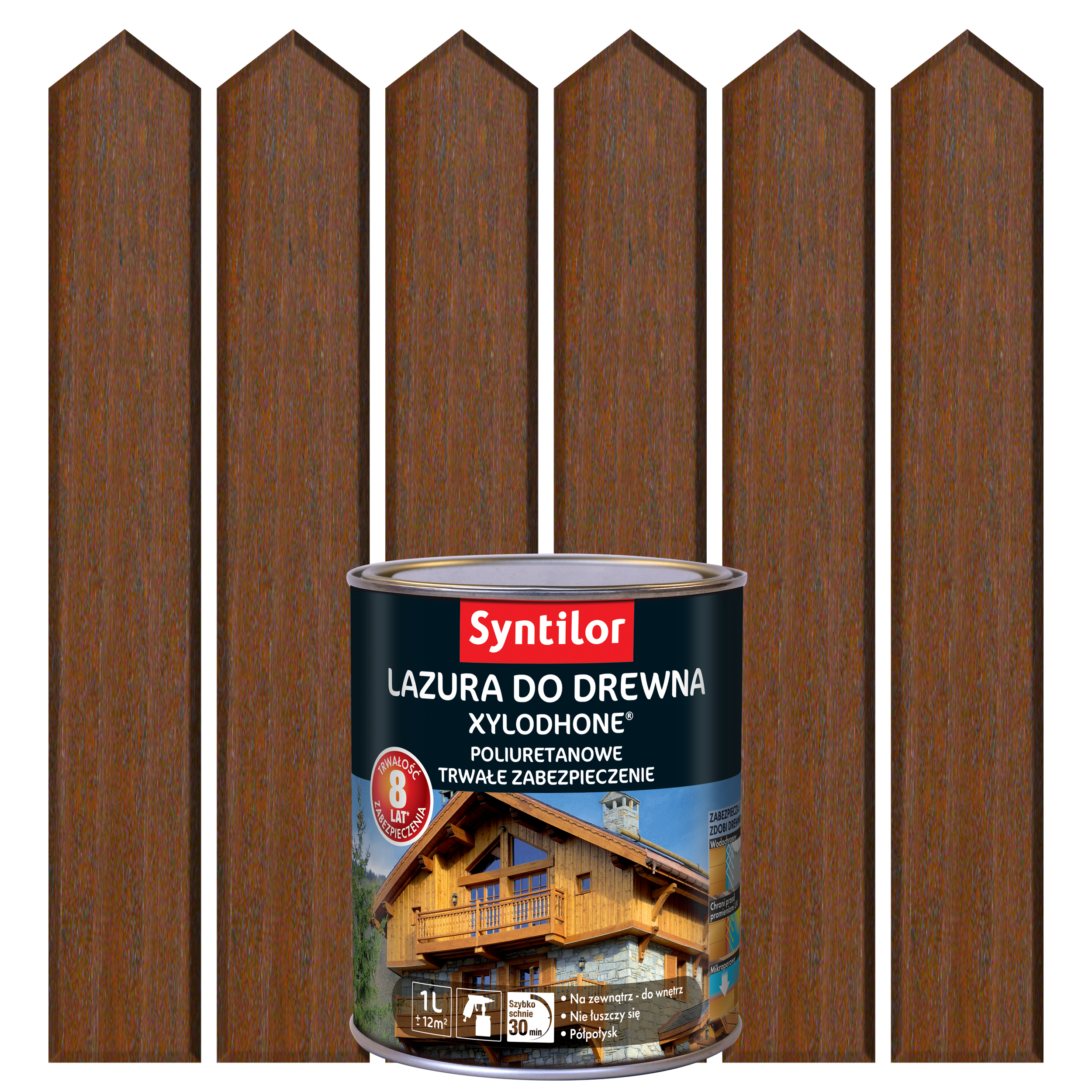 Lazura do drewna XYLODHONE HP 1 l Dąb rustykalny SYNTILOR