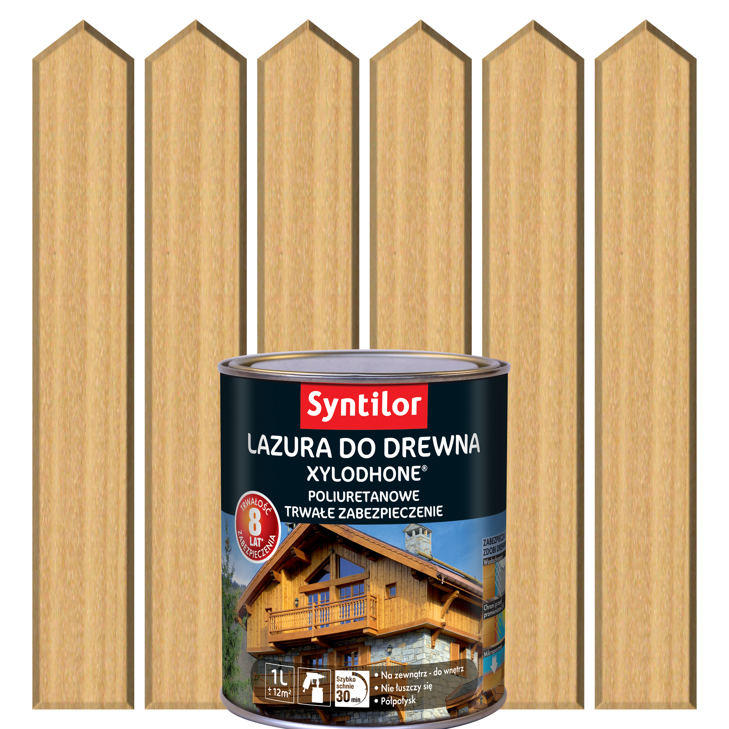 Lazura do drewna XYLODHONE HP 5 l Bezbarwny SYNTILOR