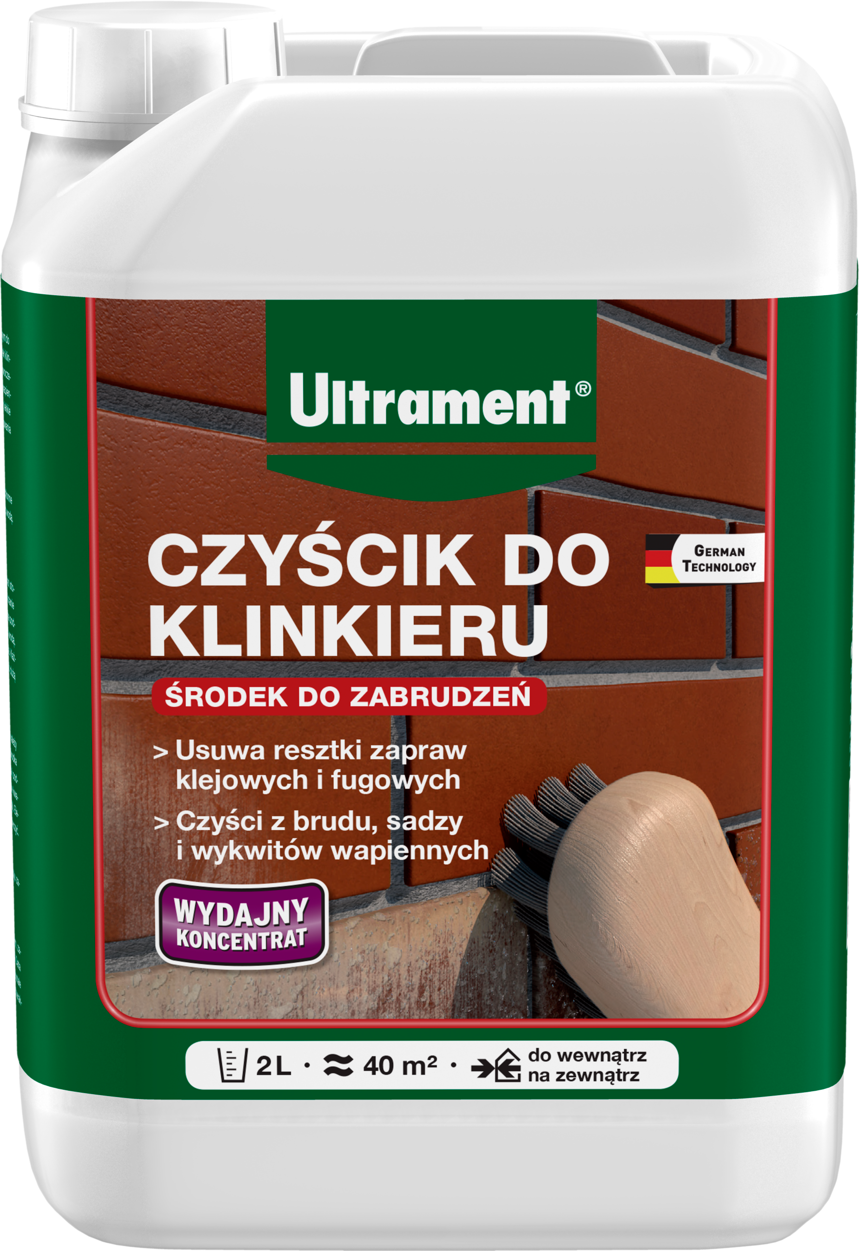 Czyścik do klinkieru 2 l Ultrament