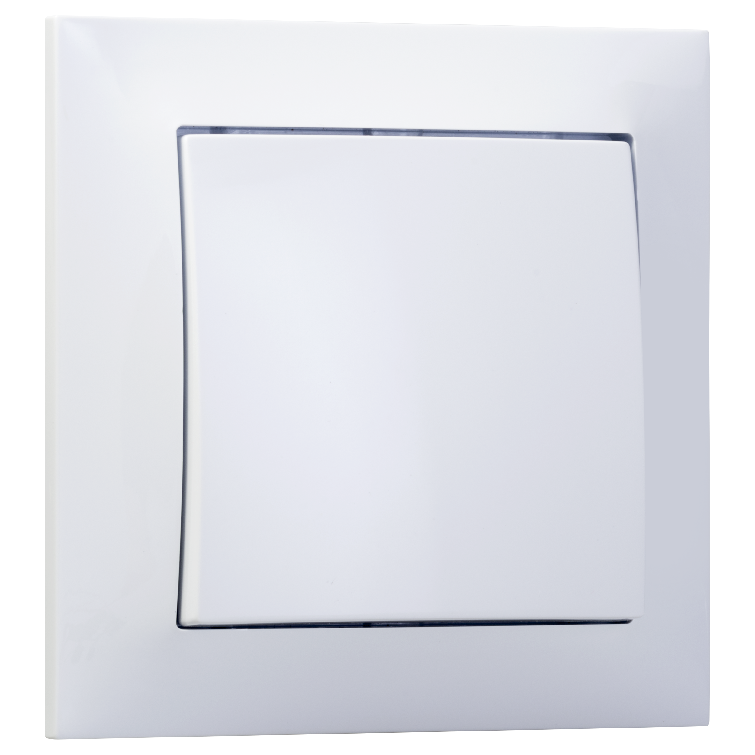 Włącznik pojedynczy IMPRESJA Biały OSPEL - 9