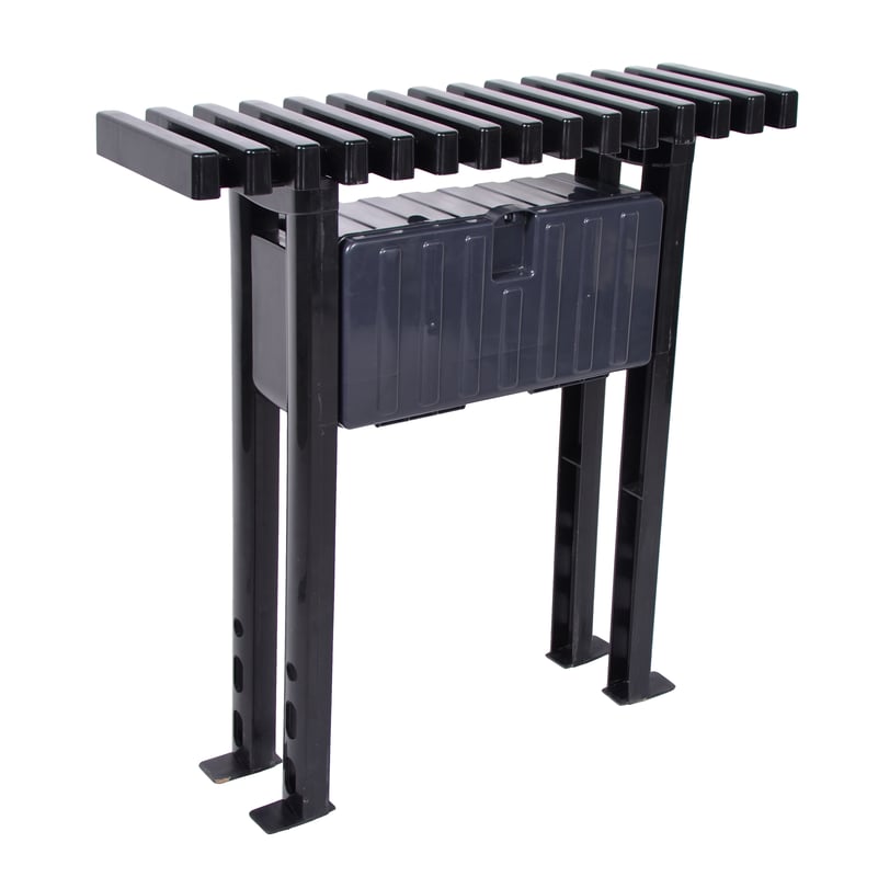 Ławka ogrodowo-cmentarna ze schowkiem Ołer Garden