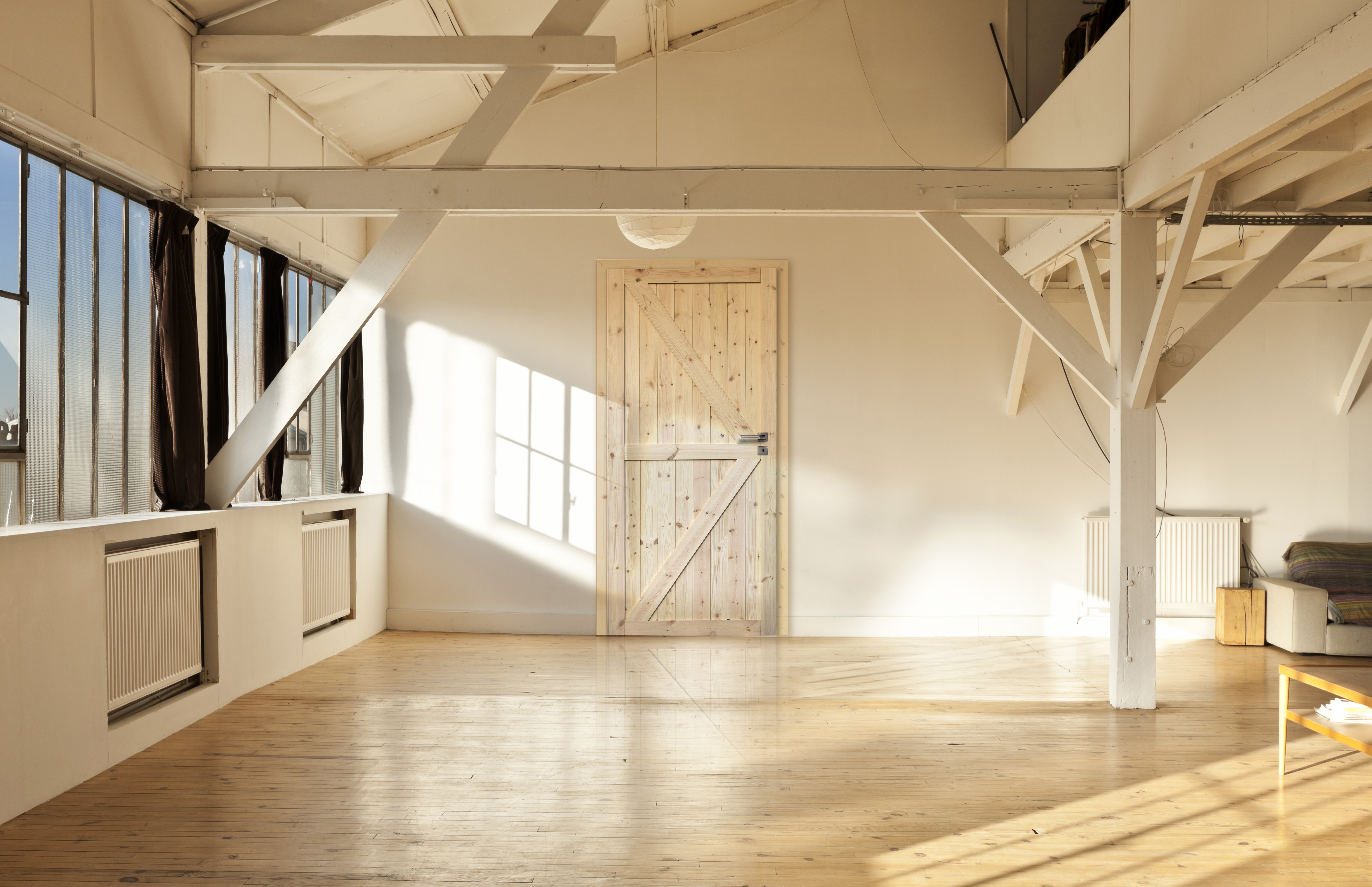 Drzwi wewnętrzne drewniane pełne Loft II 80 Lewe Radex - 2