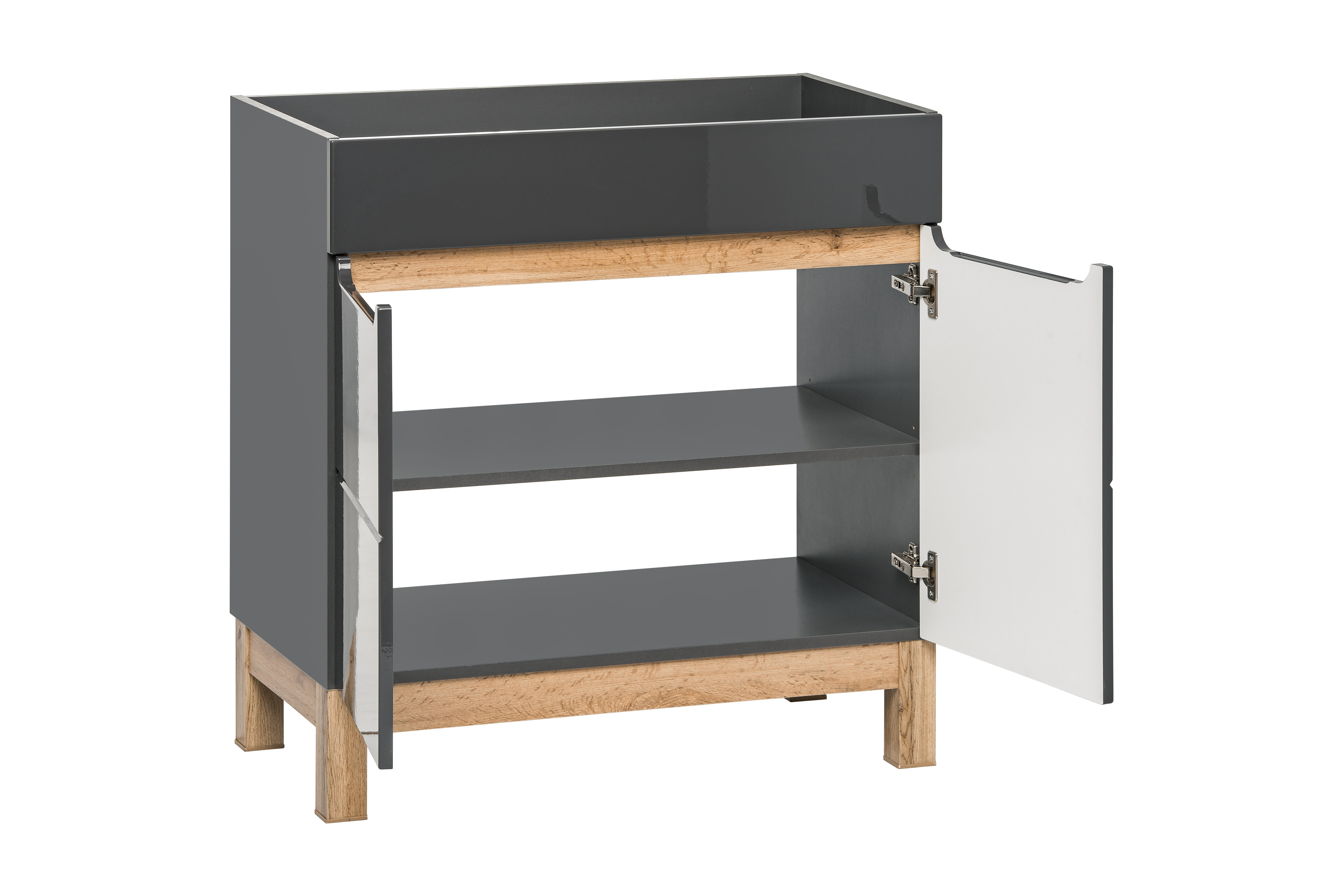 Szafka pod umywalkę Bali Grafit 79 Comad