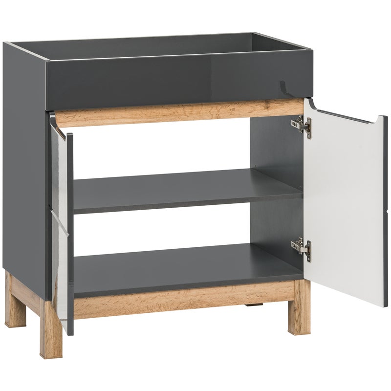 Szafka pod umywalkę Bali Grafit 79 Comad