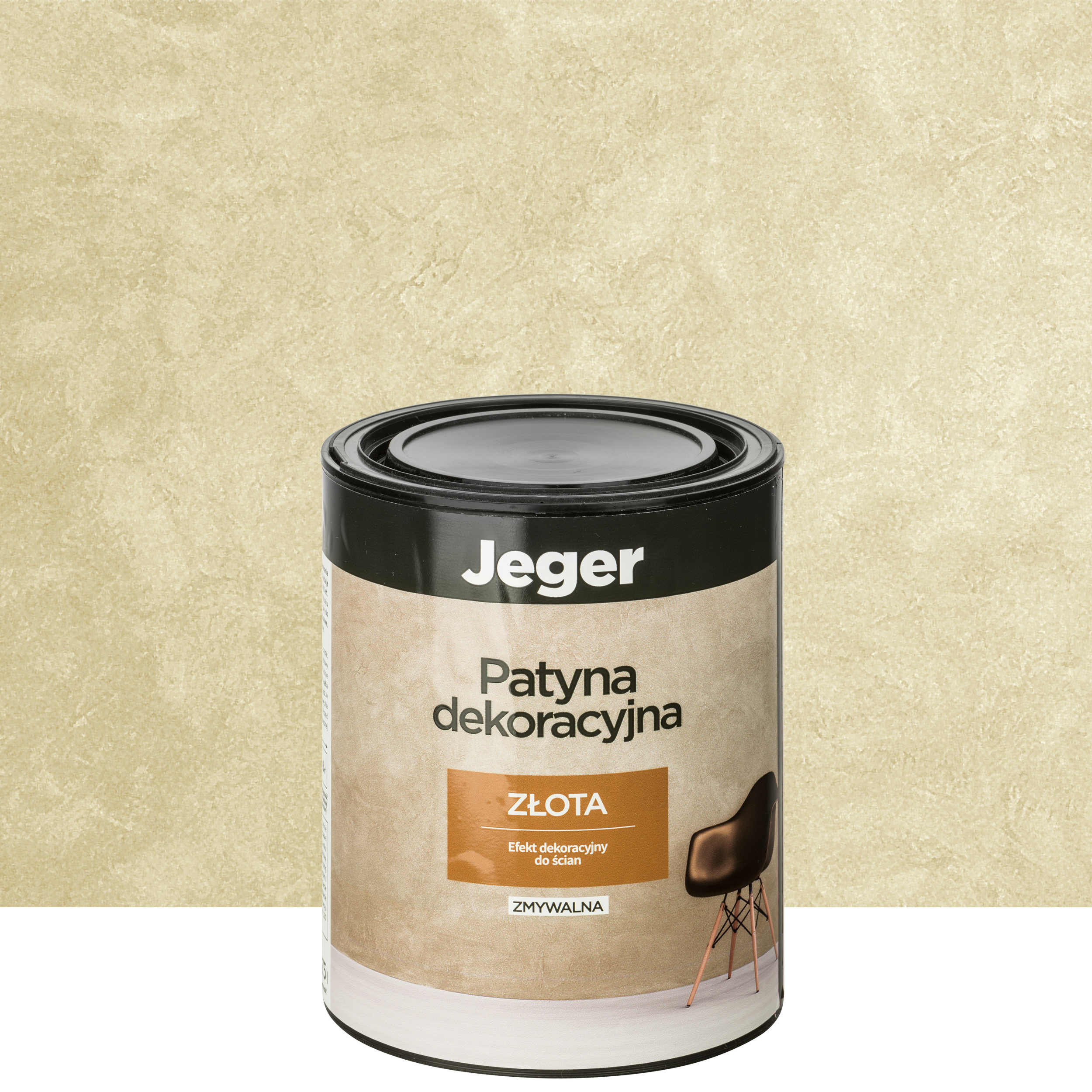 Patyna dekoracyjna 0.75 l Złota Zmywalna JEGER - 3