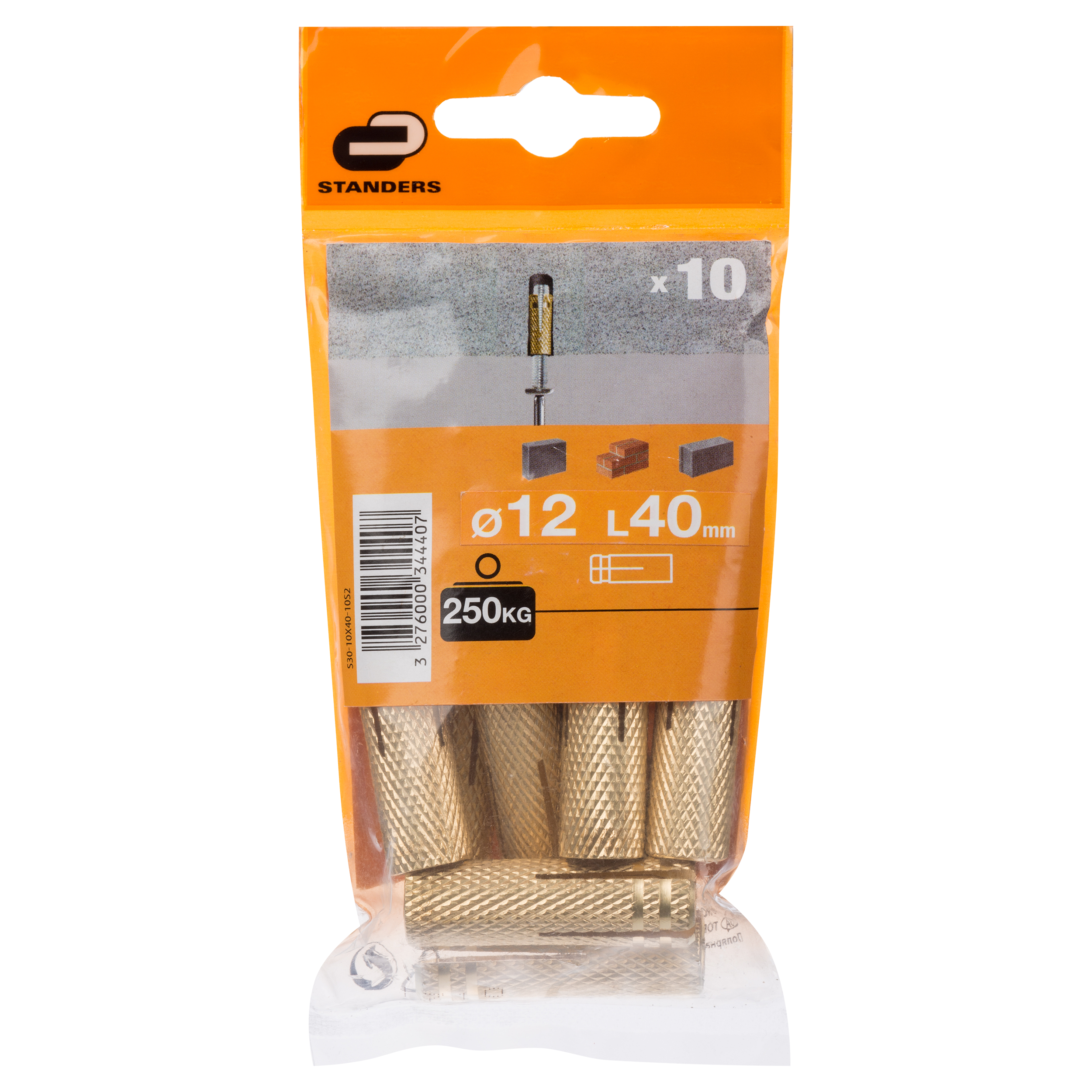 Tuleja M10 x 40 10 szt. Standers