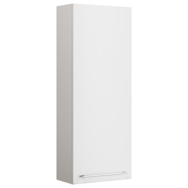 semi colonna bagno Remix bianco lucido L 45 x H 115 x P 33 cm