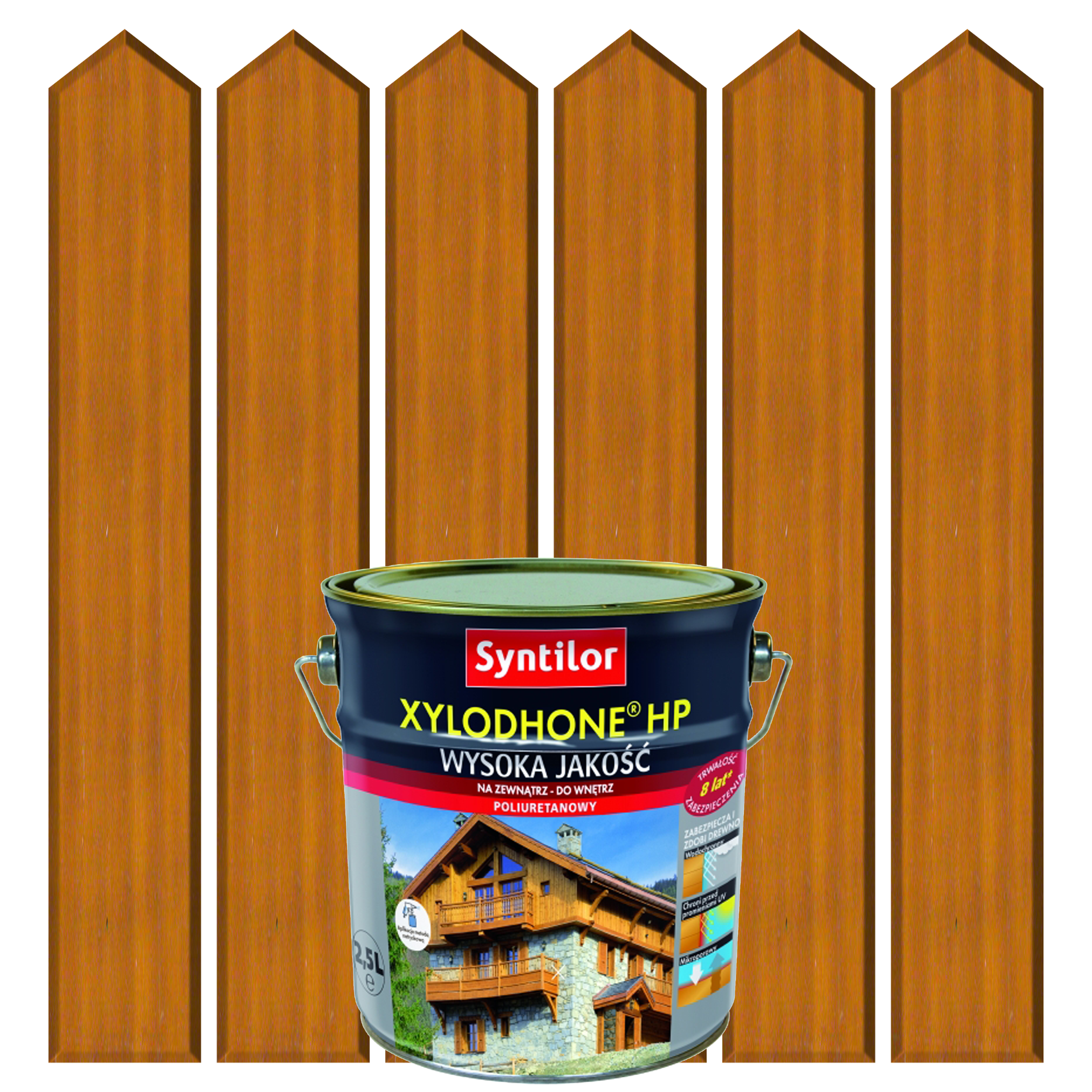 Lazura do drewna XYLODHONE HP 2.5 l Dąb jasny SYNTILOR