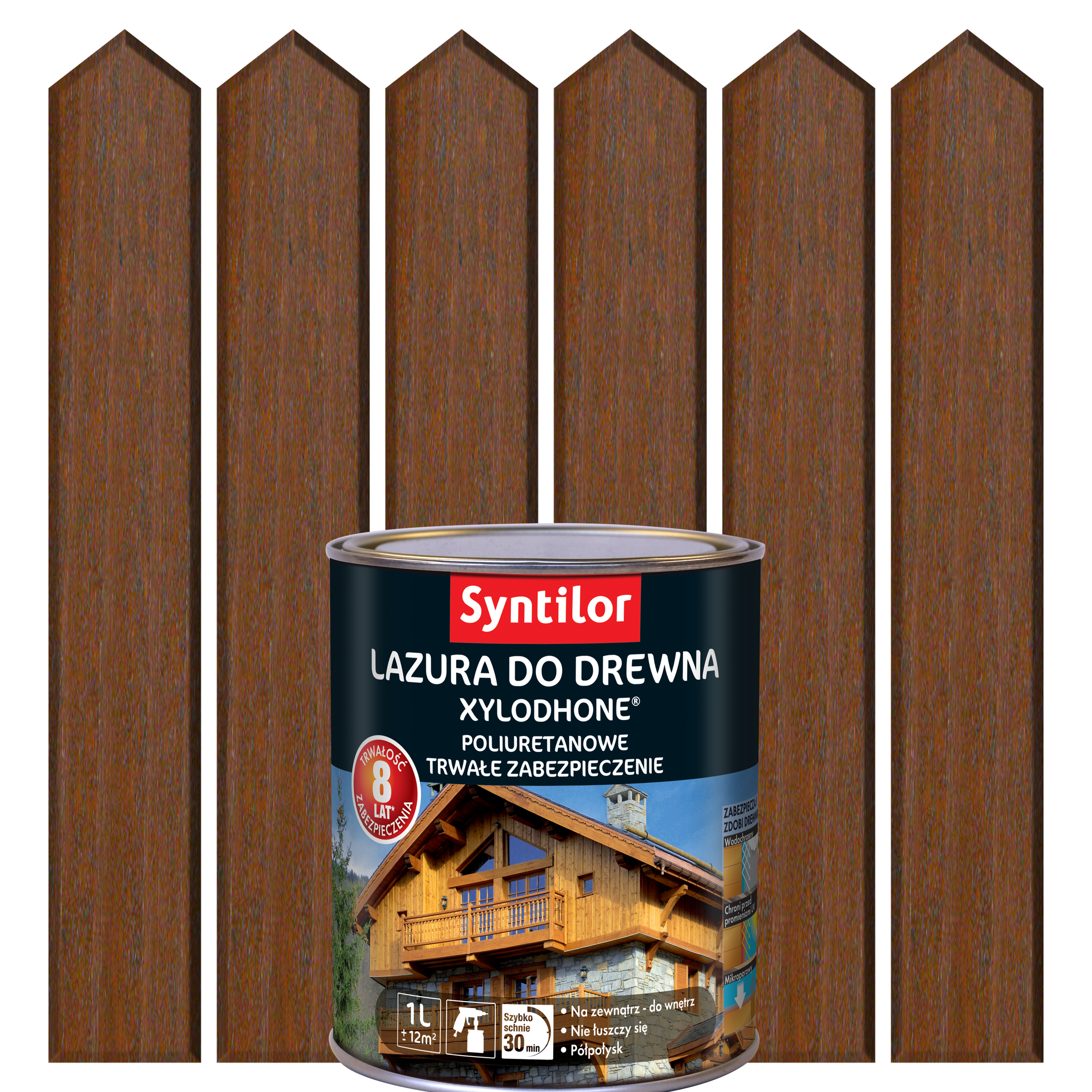 Lazura do drewna XYLODHONE HP 5 l Dąb rustykalny SYNTILOR