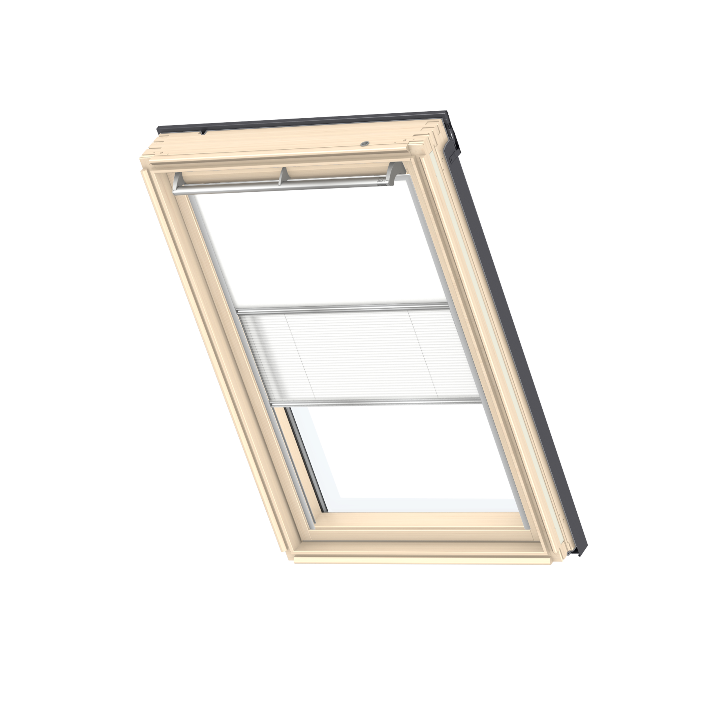 Roleta zaciemniająca do okna dachowego DFD MK06 1025S Biała 78 x 118 cm Velux