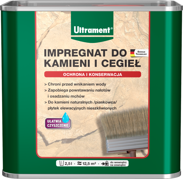 Impregnat do kamieni i cegieł 2.5 litr Ultrament