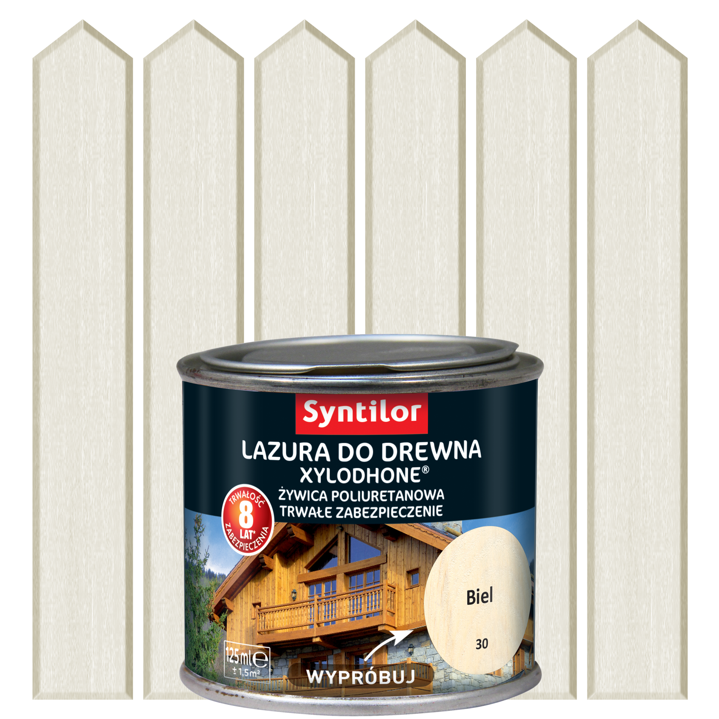 Lazura do drewna XYLODHONE HP 0.12 l Biel SYNTILOR