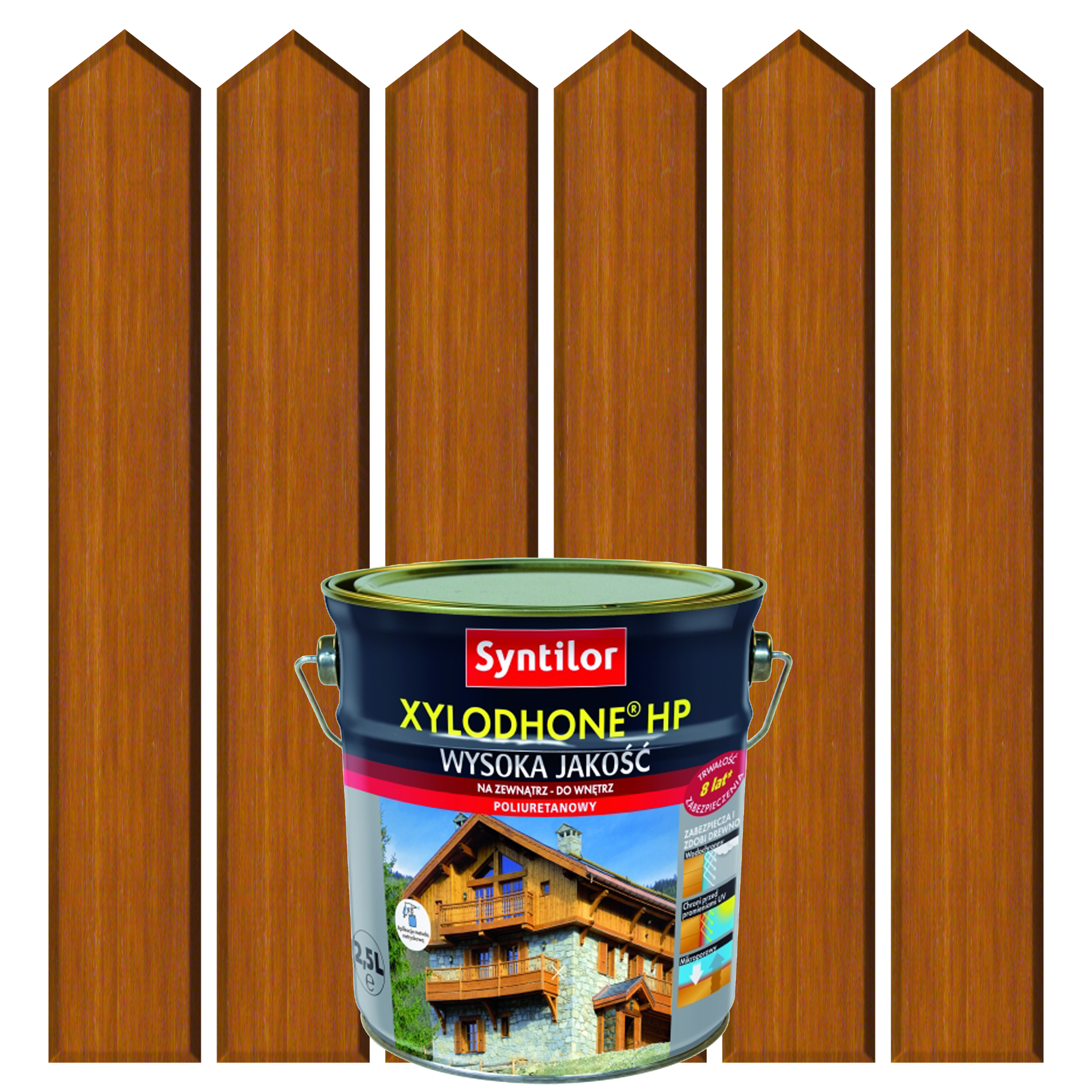 Lazura do drewna XYLODHONE HP 2.5 l Dąb średni SYNTILOR