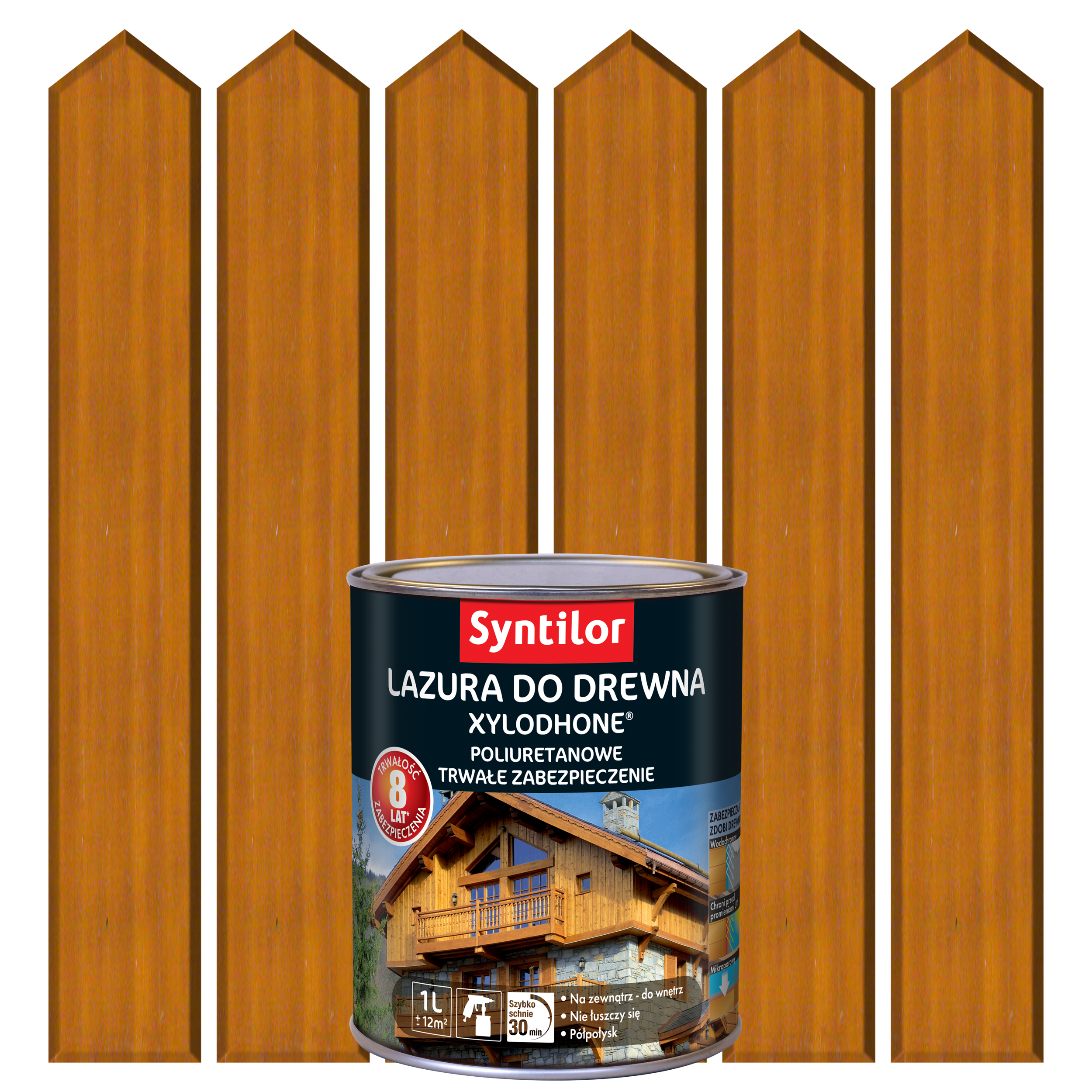 Lazura do drewna XYLODHONE HP 1 l Dąb jasny SYNTILOR