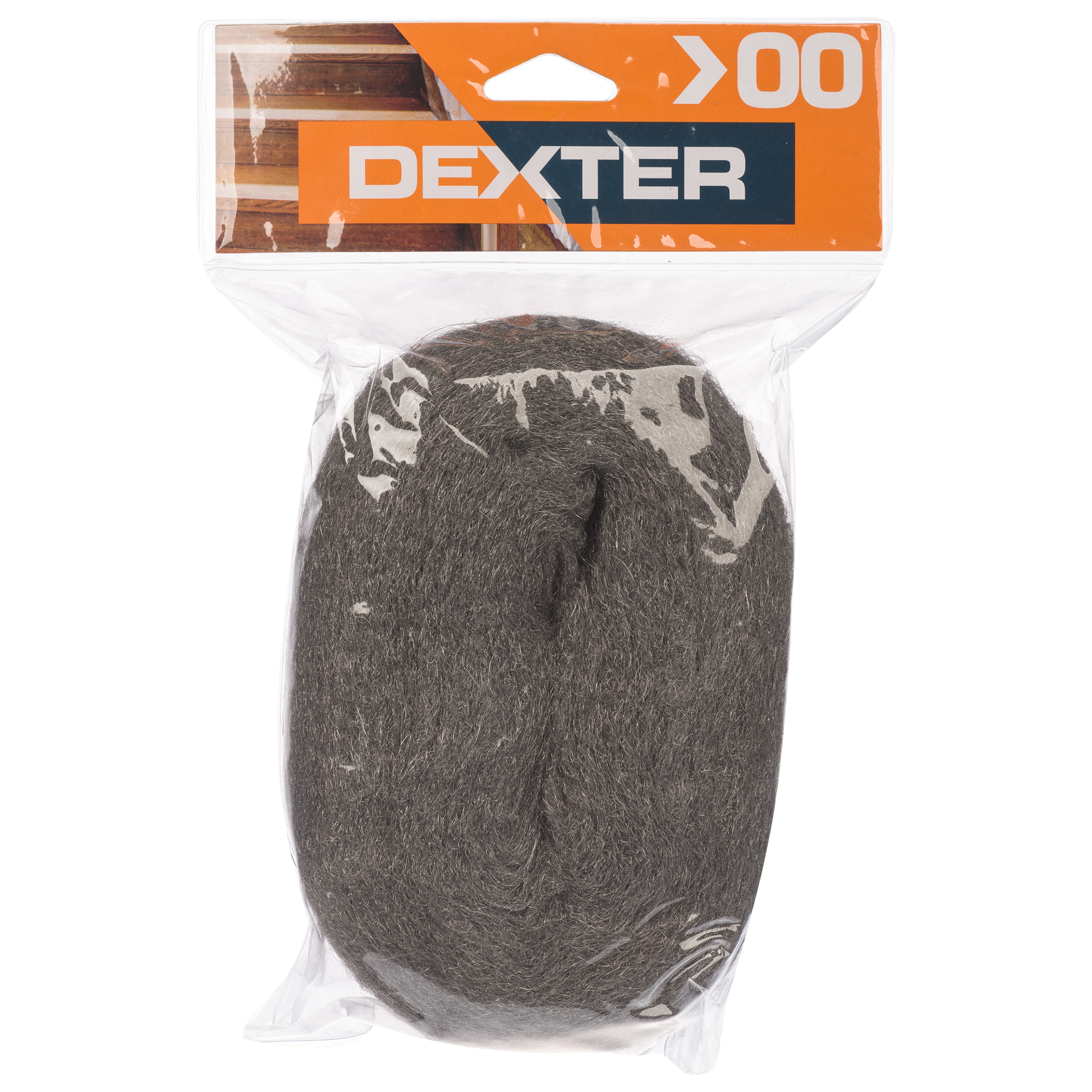 Wełna stalowa P00 200 g DEXTER - 3