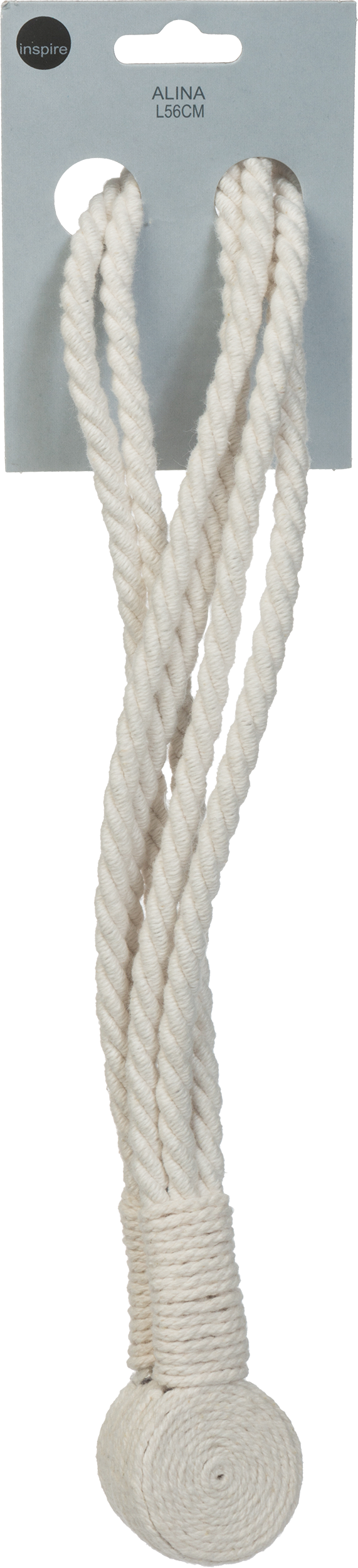 Chwost Alina biały 56 cm Inspire - 2