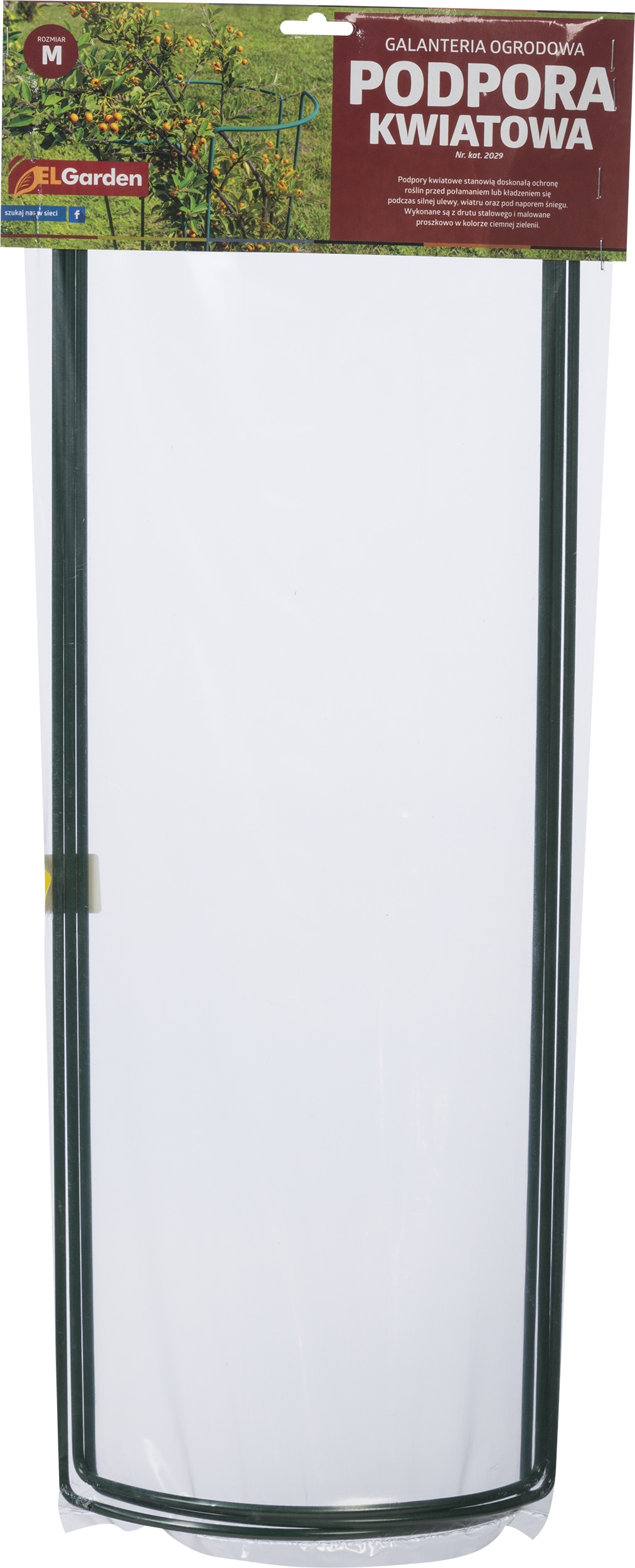 Podpora metalowa do roślin 60x20 cm - 3