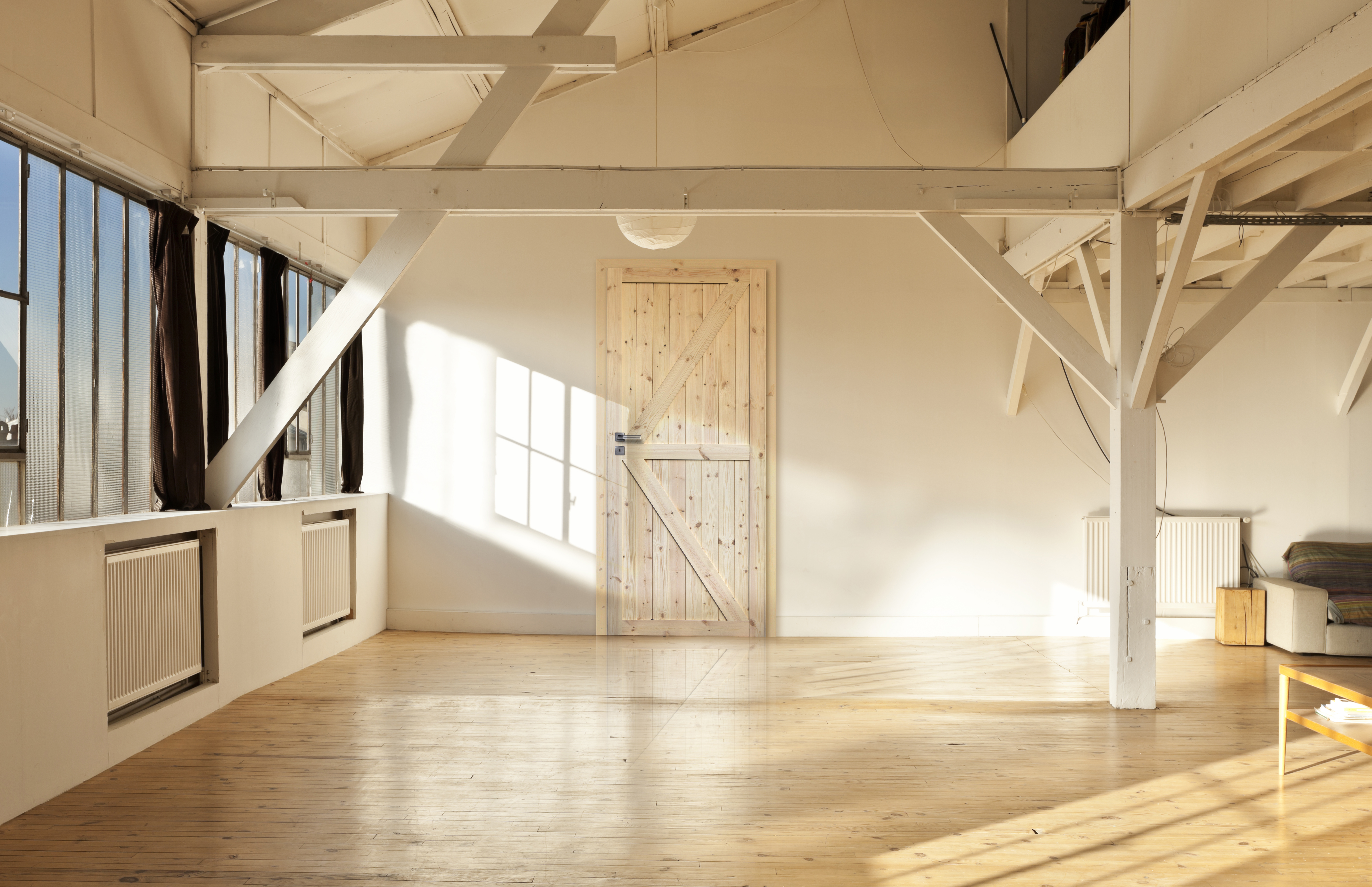 Drzwi wewnętrzne drewniane pełne Loft II 70 Prawe Radex - 2
