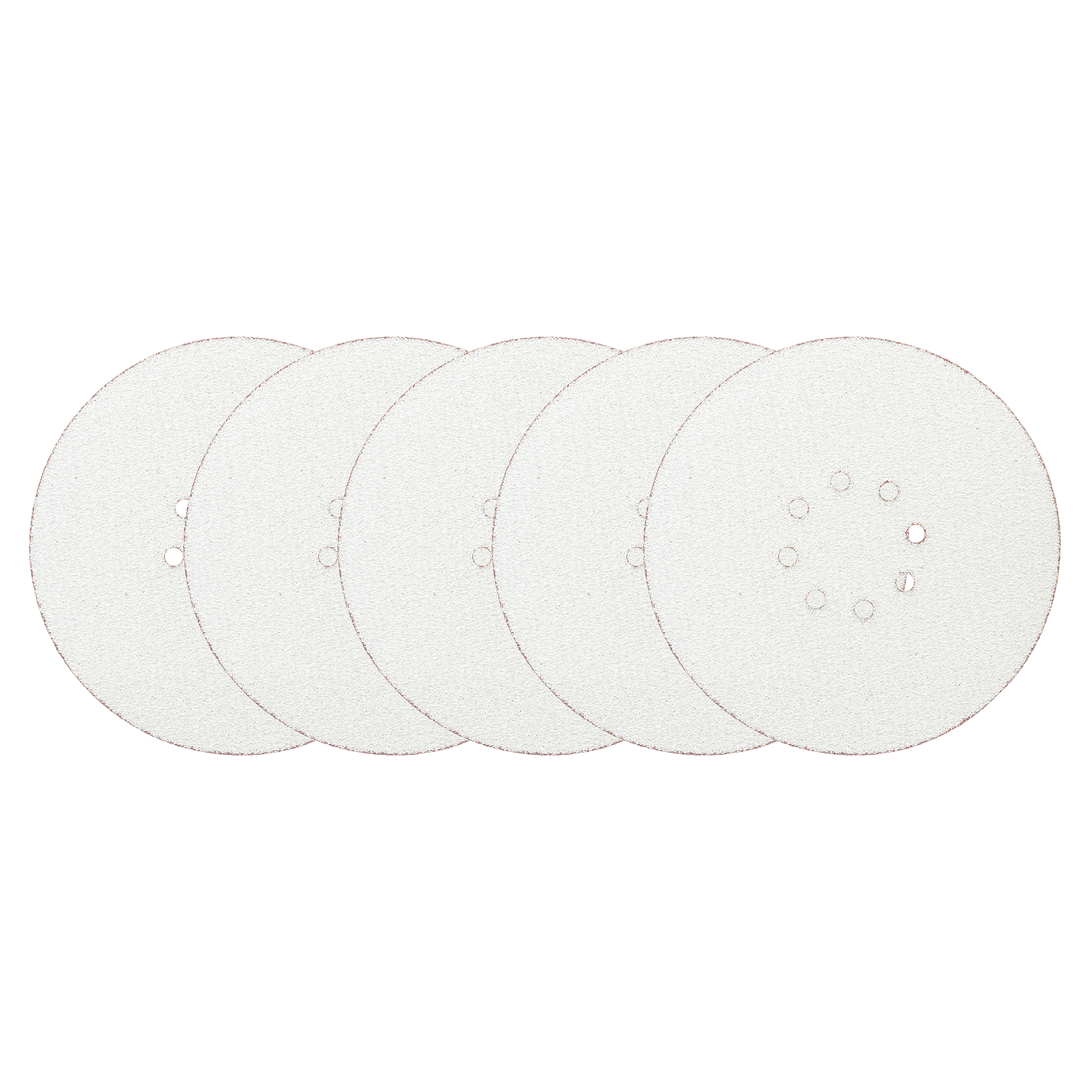 Lot de 5 disques abrasifs pour plâtre DEXTER,Diam.225 m grain 40 - 2