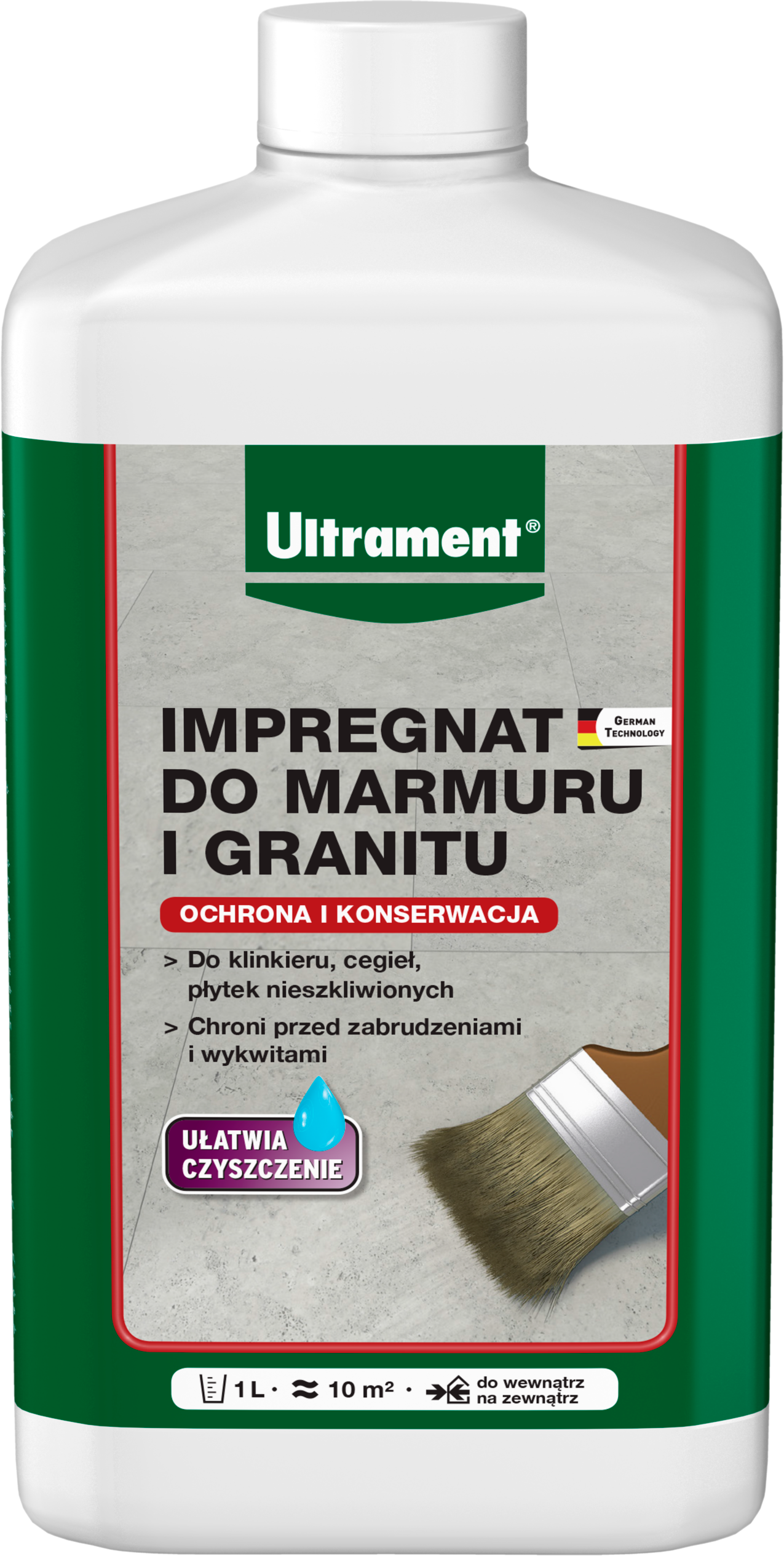 Impregnat do marmuru i granitu 1 litr Ultrament