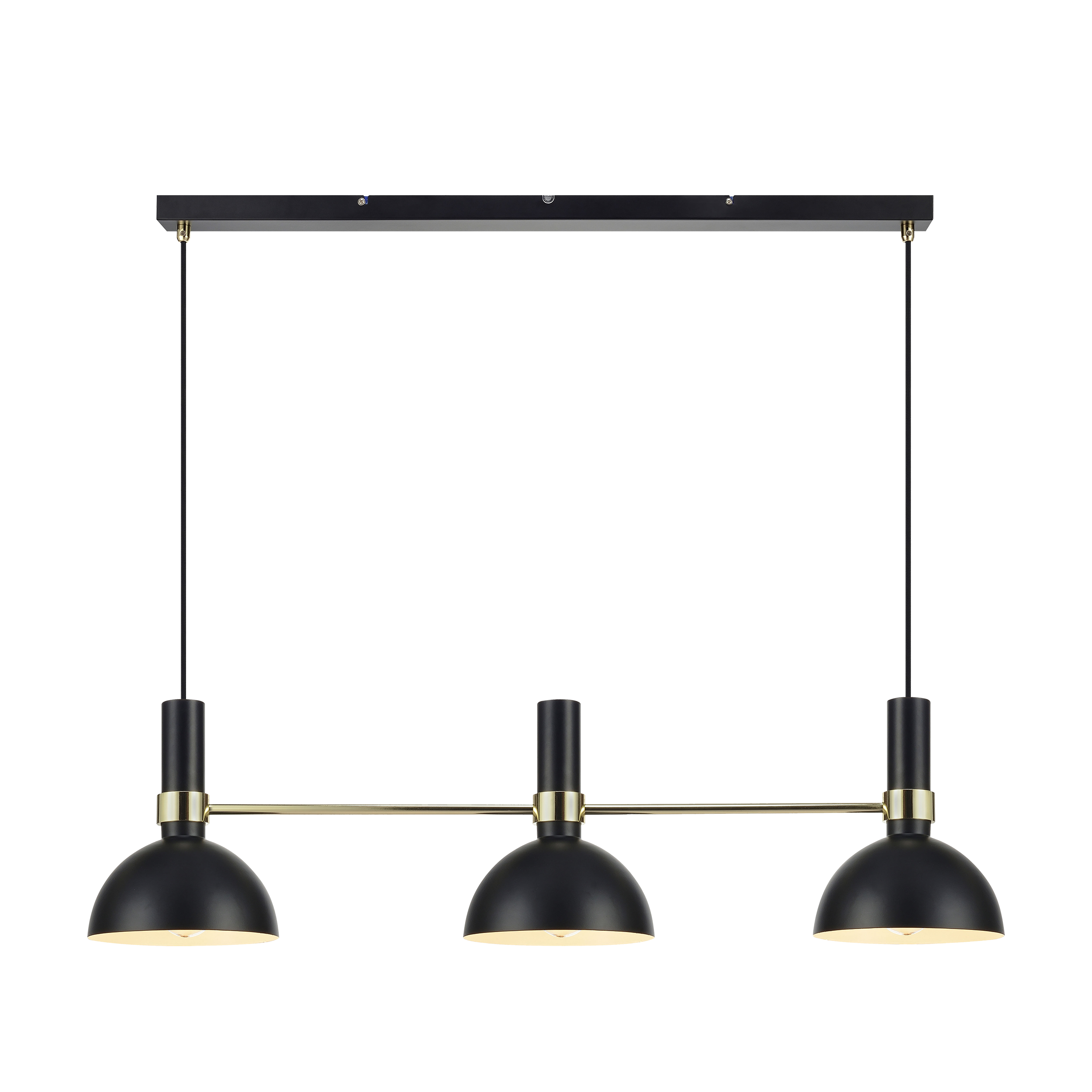 Lampa wisząca Larry czarna 3 x E27 Markslojd