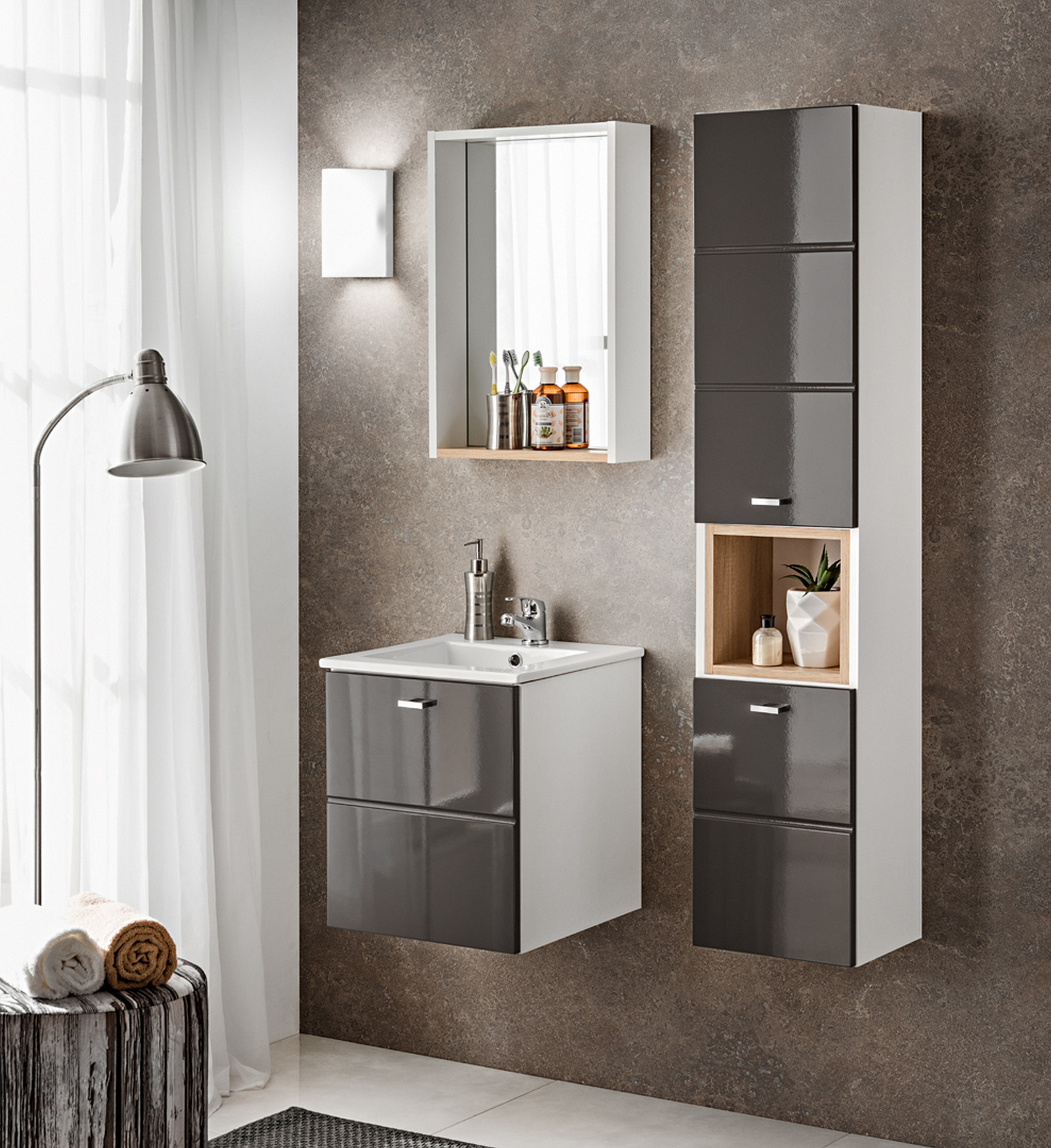 Umywalka ceramiczna CFP 40D Comad - 2