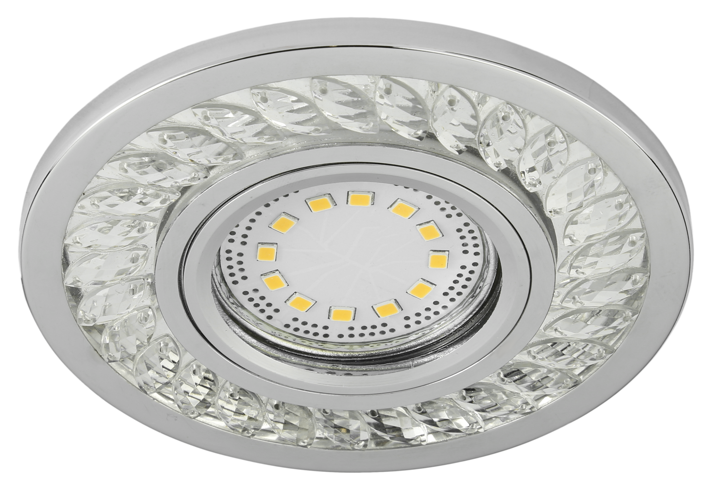 Oprawa stropowa oczko SK-92 CH/TR chrom GU10 + LED CANDELLUX
