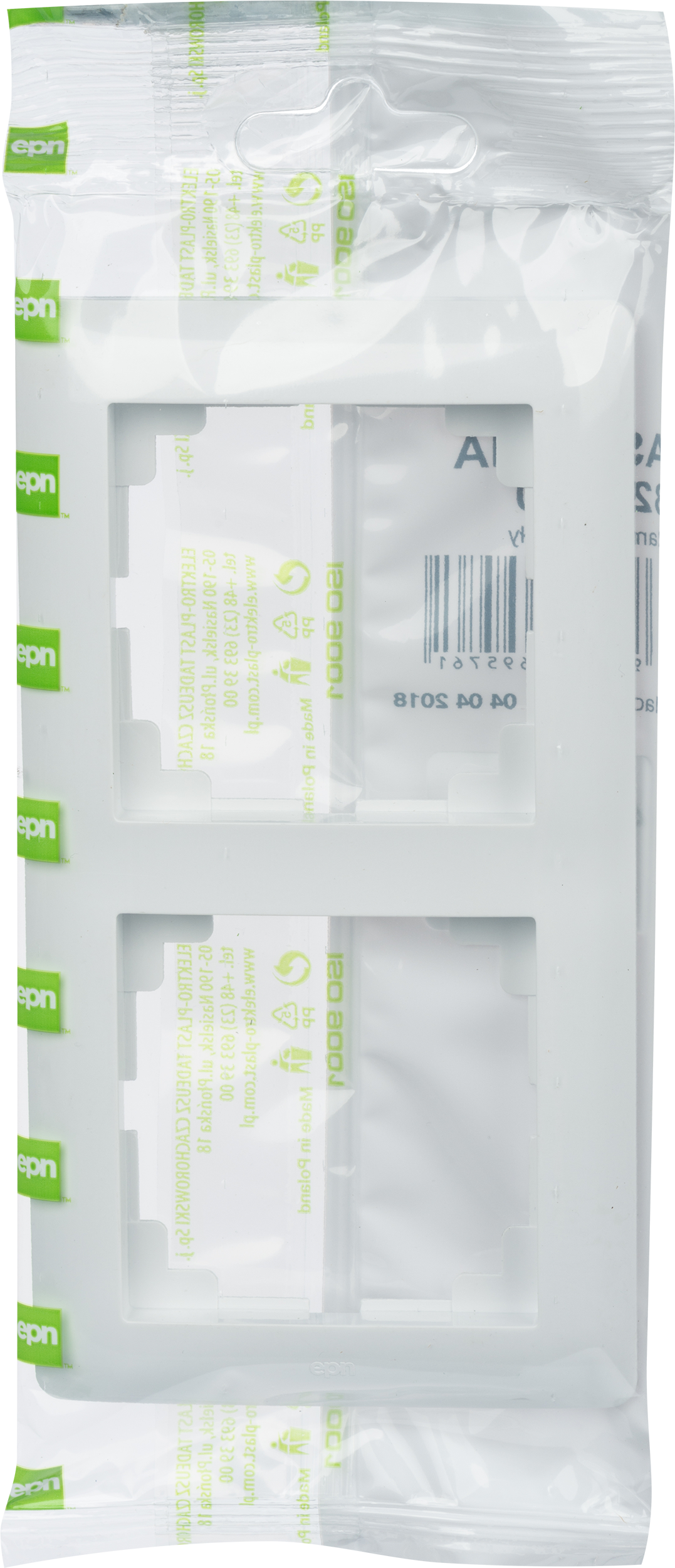 Ramka podwójna ASTORIA Biały ELEKTRO-PLAST - 2