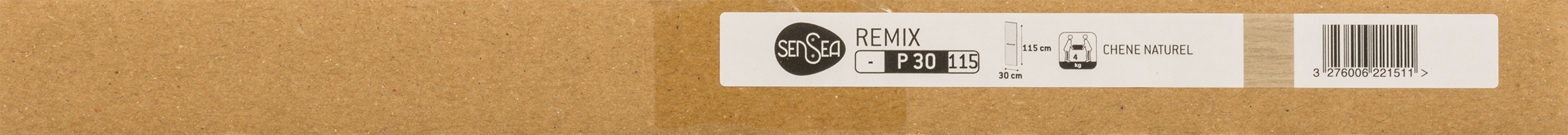 Anta mobile da bagno rovere SENSEA L 30 x H 115 x Sp 1.8 cm - 15