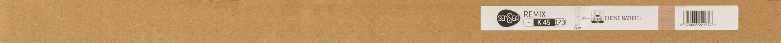 Anta mobile da bagno rovere SENSEA L 45 x H 172.9 x Sp 1.8 cm - 13