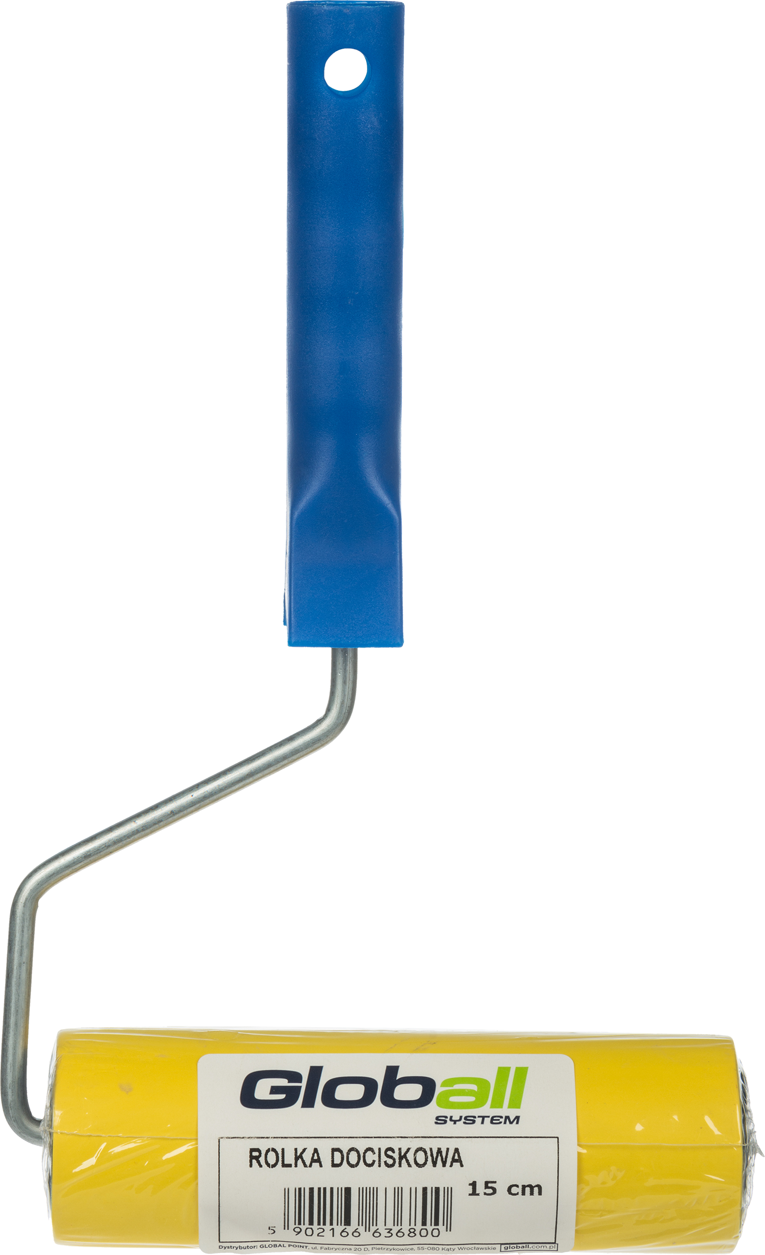 Rolka dociskowa do tapet 15 cm GLOBALL - 2