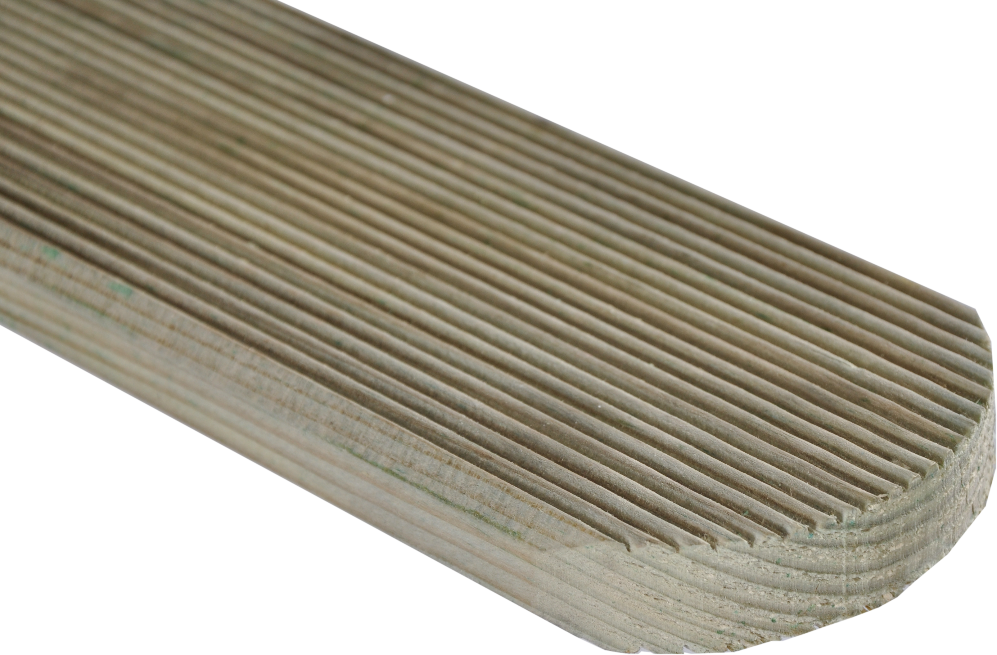Sztacheta drewniana 9x2x150 cm ryflowana brązowa Sobex