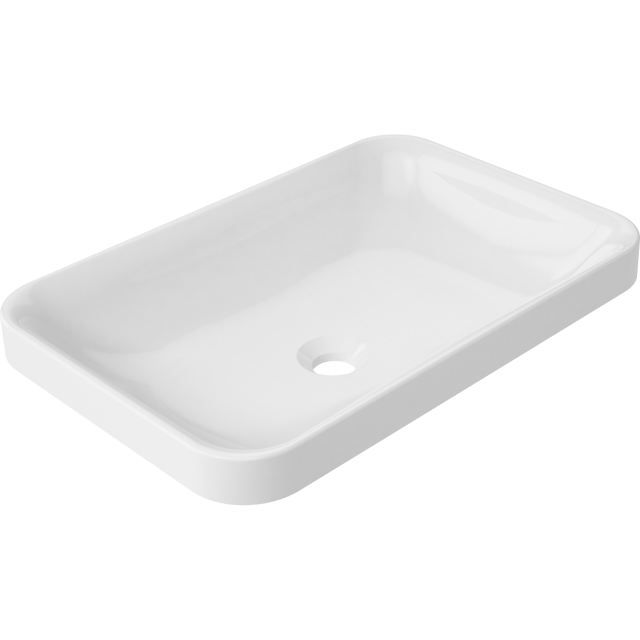 Umywalka konglomeratowa wpuszczana w blat 55 x 37 Aino