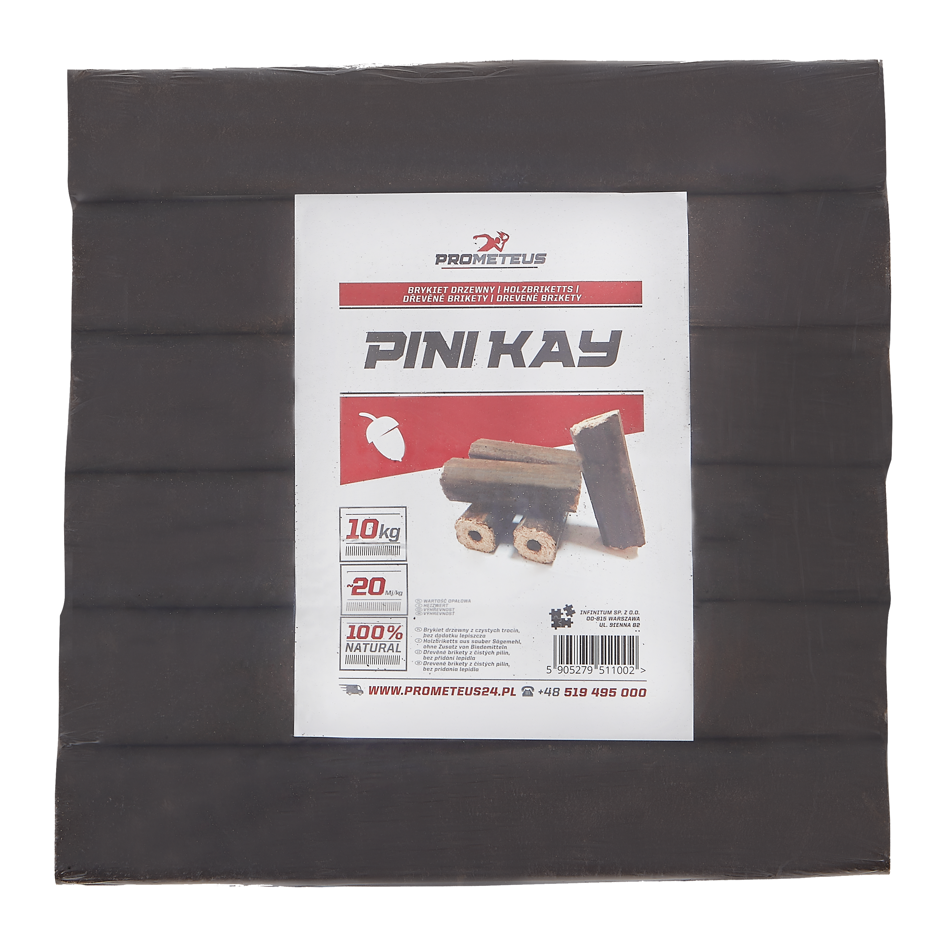 Brykiet Pini Kay 10 kg Golden Stone