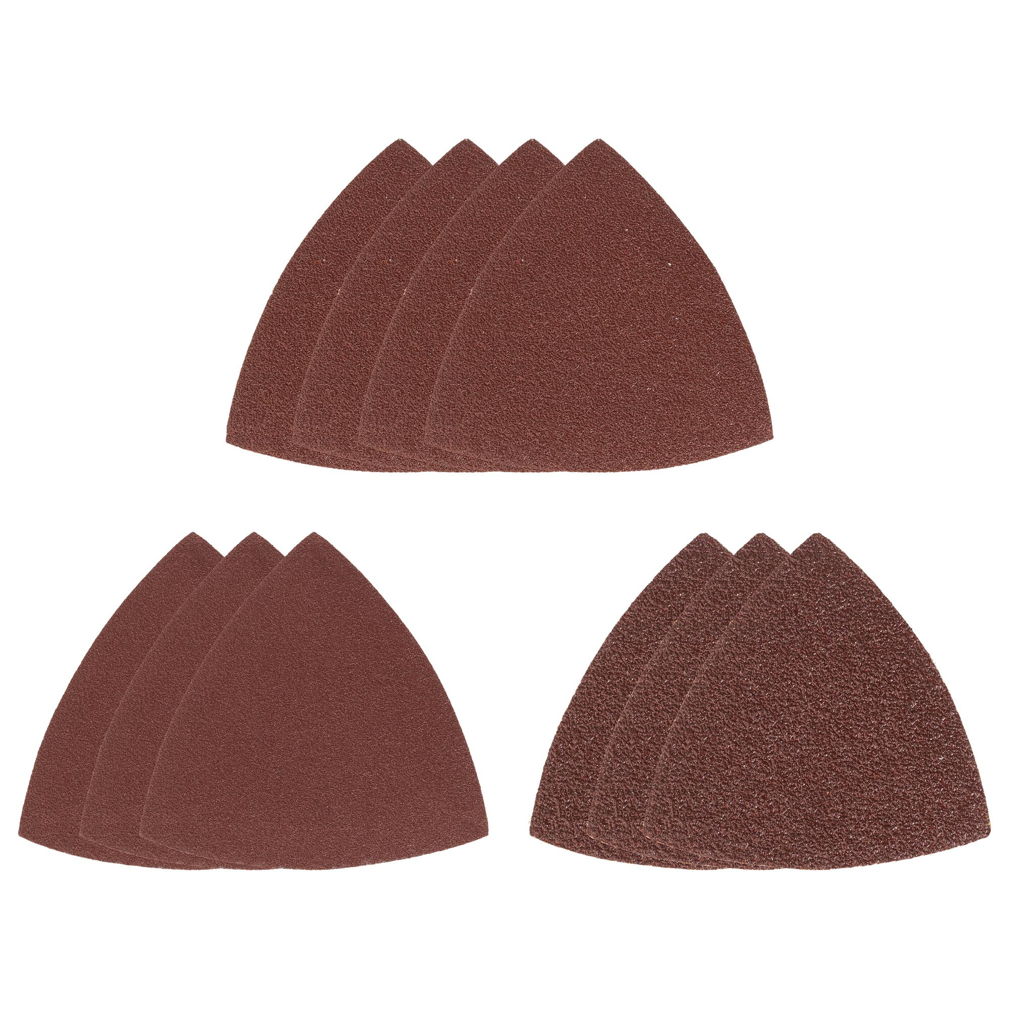 10 lijas para lijadora delta dexter 93x93, grano 40-80-120