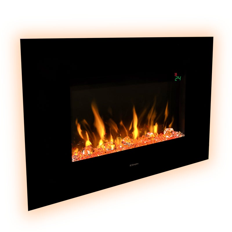 Kominek elektryczny 2000 W TOLUCA DE LUXE ECO LED DIMPLEX