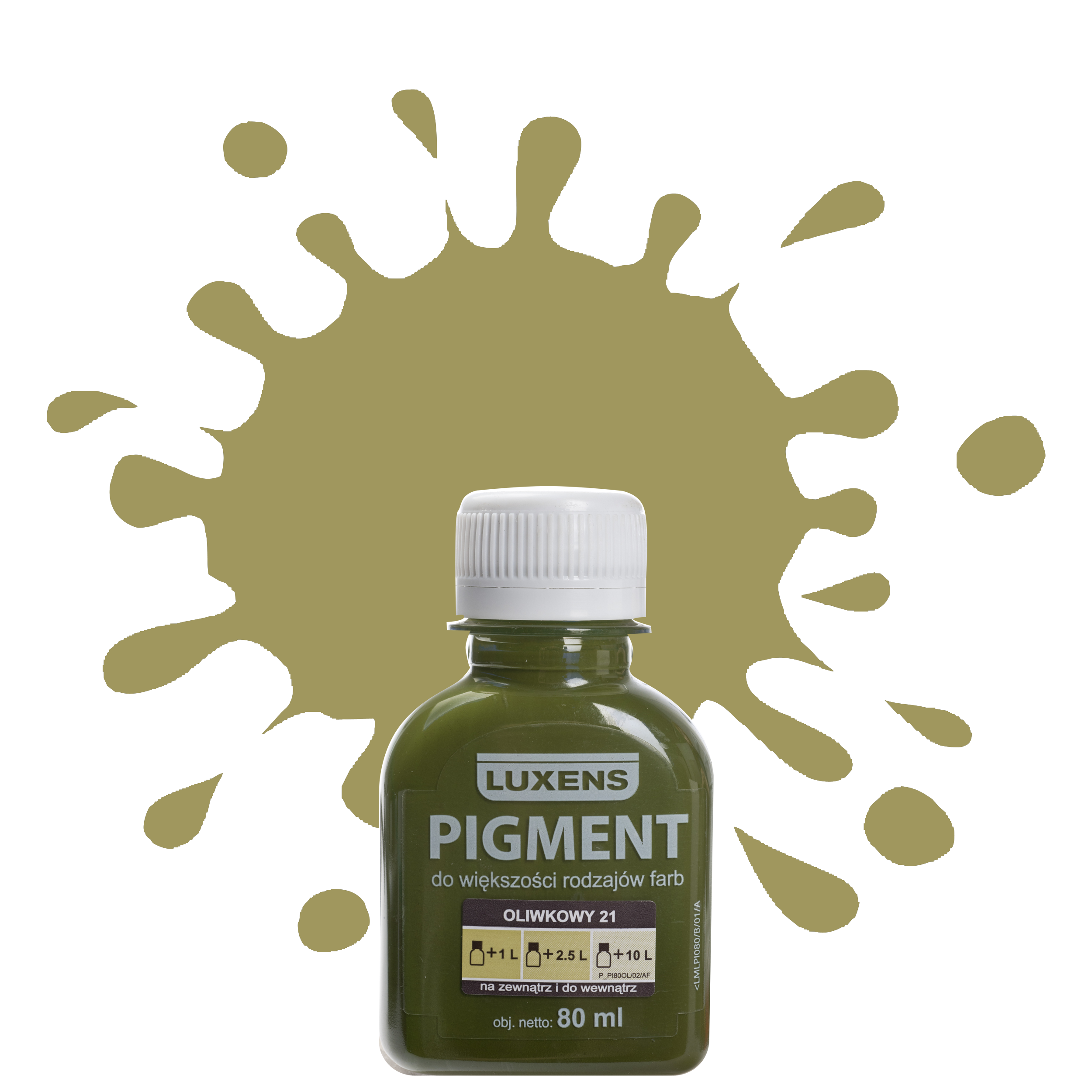 Barwnik w płynie Pigment Luxens 80 ml Oliwkowy nr 21 80 ml