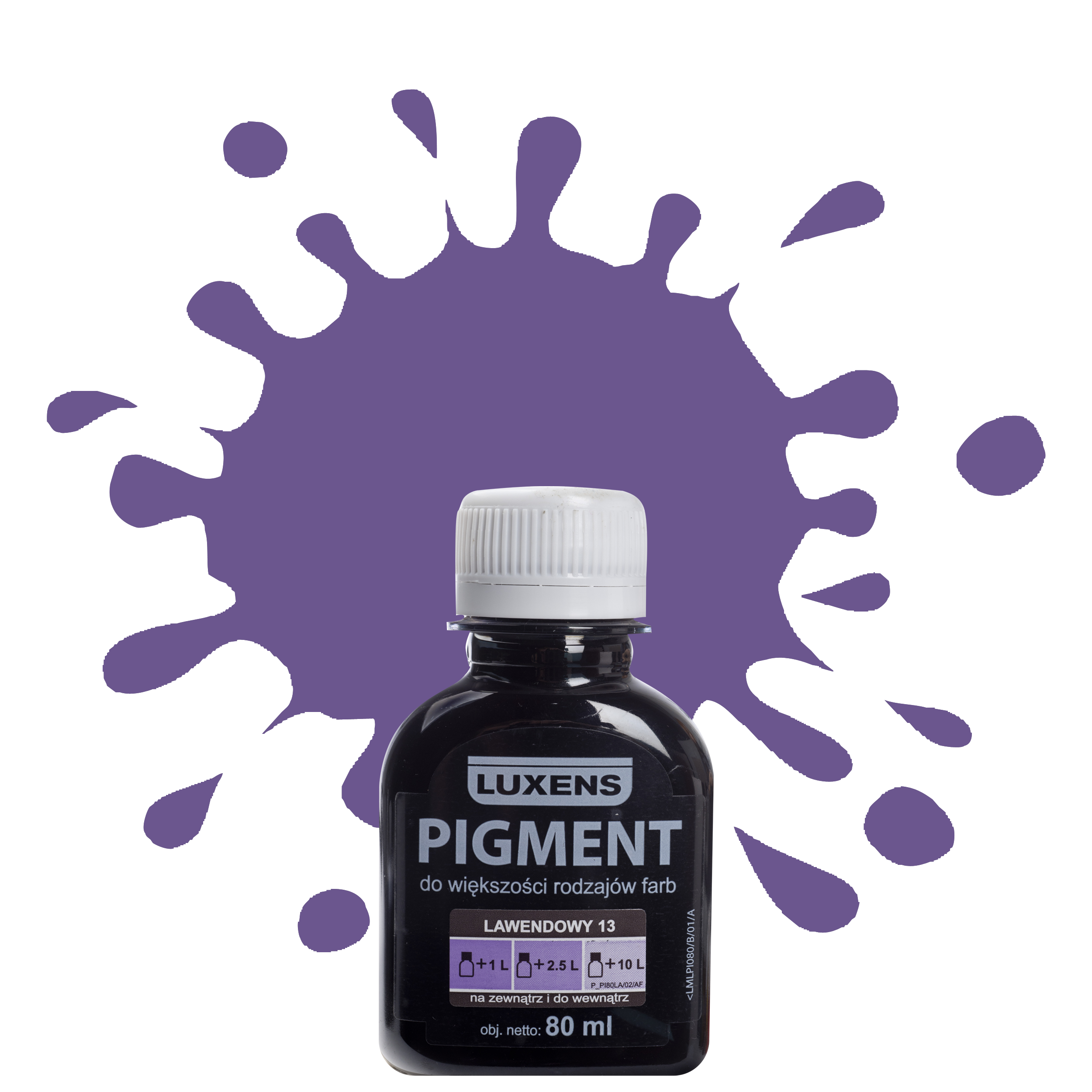 Barwnik w płynie Pigment Luxens 80 ml Lawendowy nr 13 80 ml