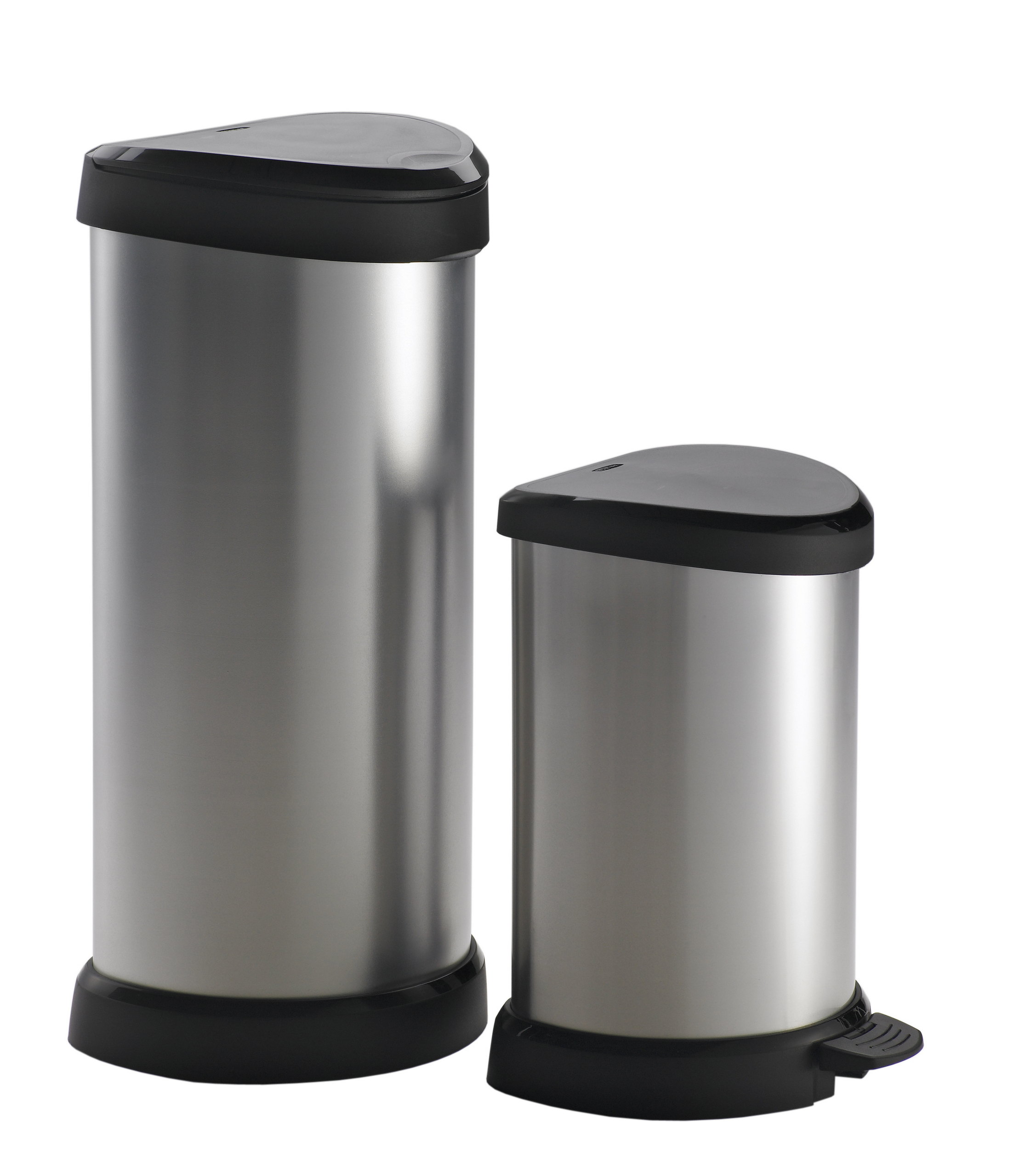 Balde de lixo com pedal CURVER METALBIN PLÁSTICO 20L - 3