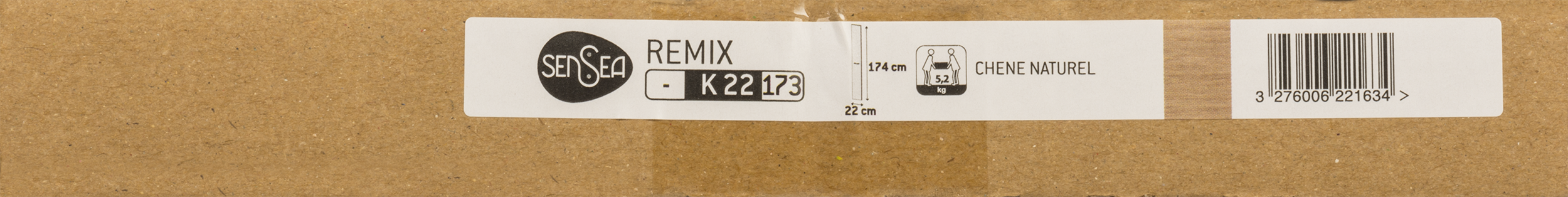 Drzwi do mebli łazienkowych do słupka Remix 22 x 173 Sensea - 6