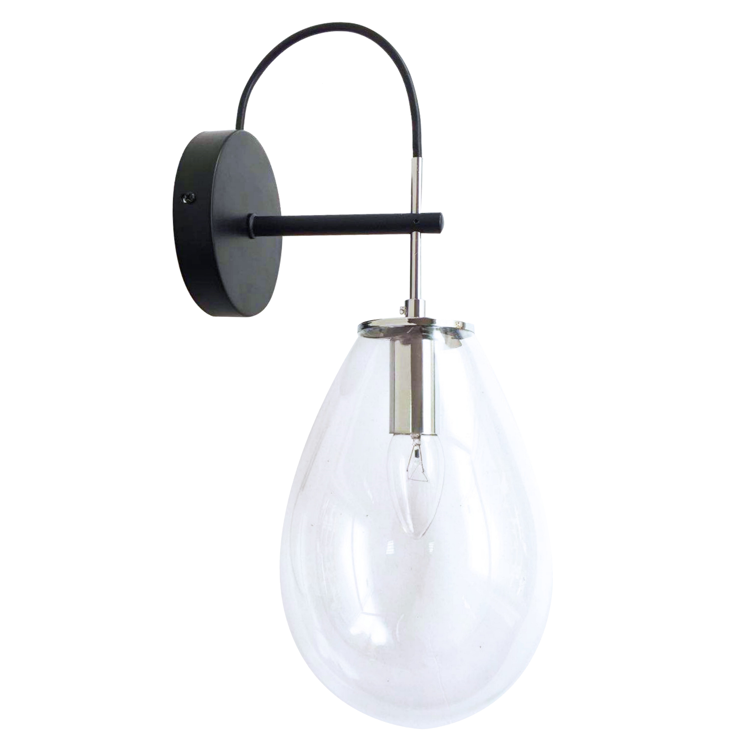 Kinkiet FONDI transparentny E14 LIGHT PRESTIGE