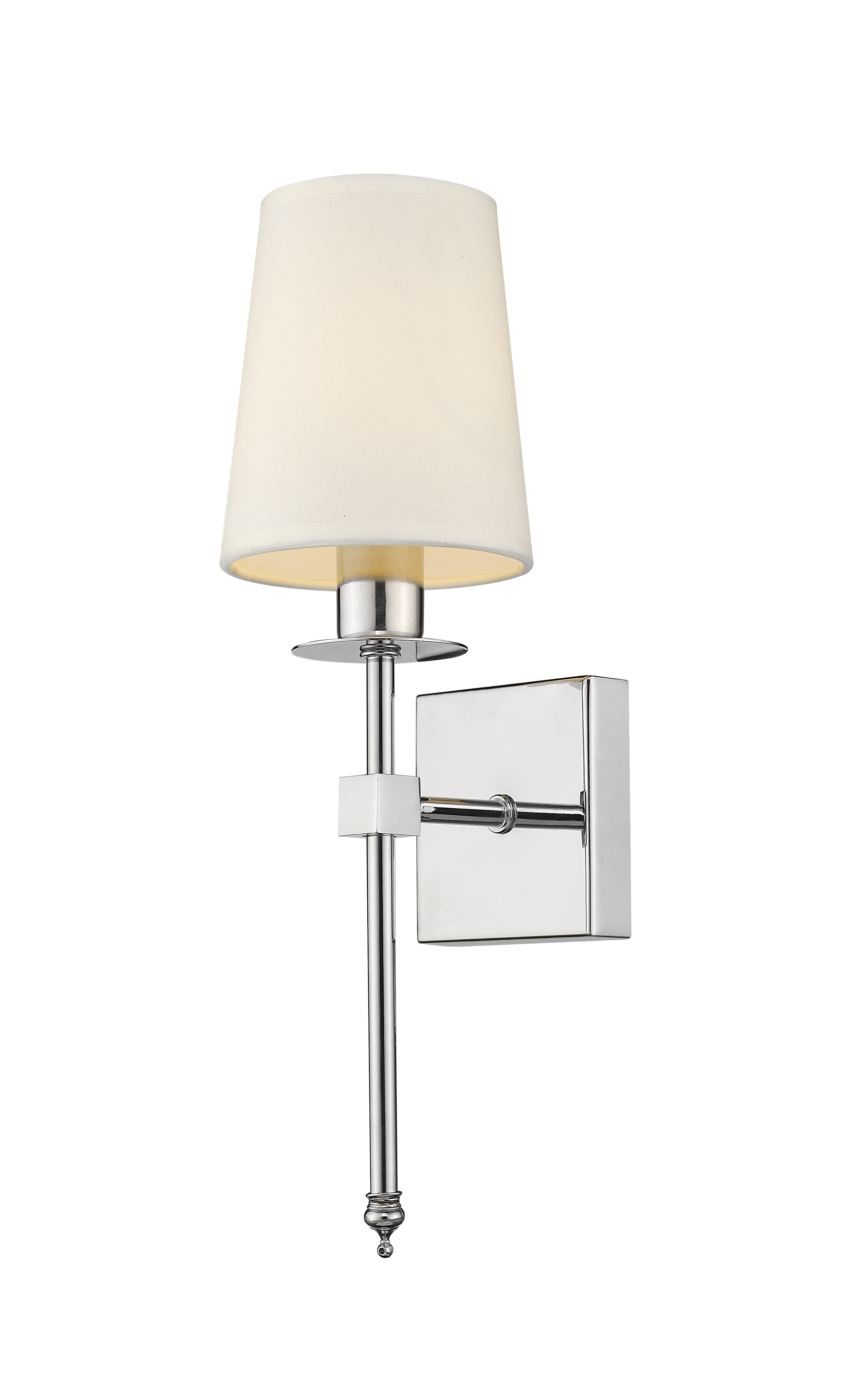 Kinkiet CASOLI biały z chromem E14 LIGHT PRESTIGE