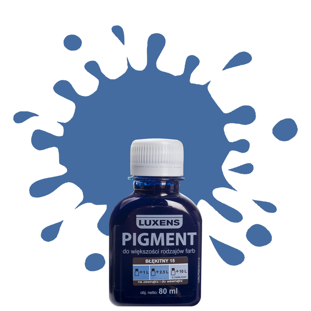 Barwnik w płynie Pigment Luxens 80 ml Błękitny nr 15 80 ml