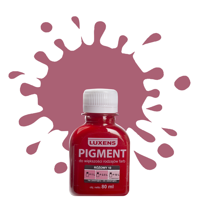 Barwnik w płynie Pigment Luxens 80 ml Różowy nr 10 80 ml