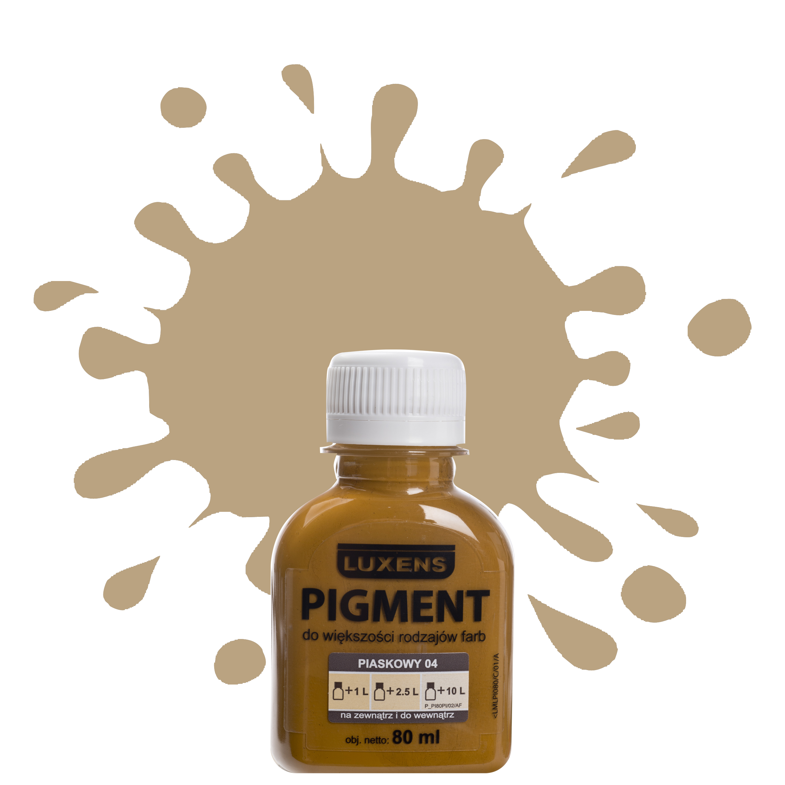 Barwnik w płynie Pigment Luxens 80 ml Piaskowy nr 04 80 ml