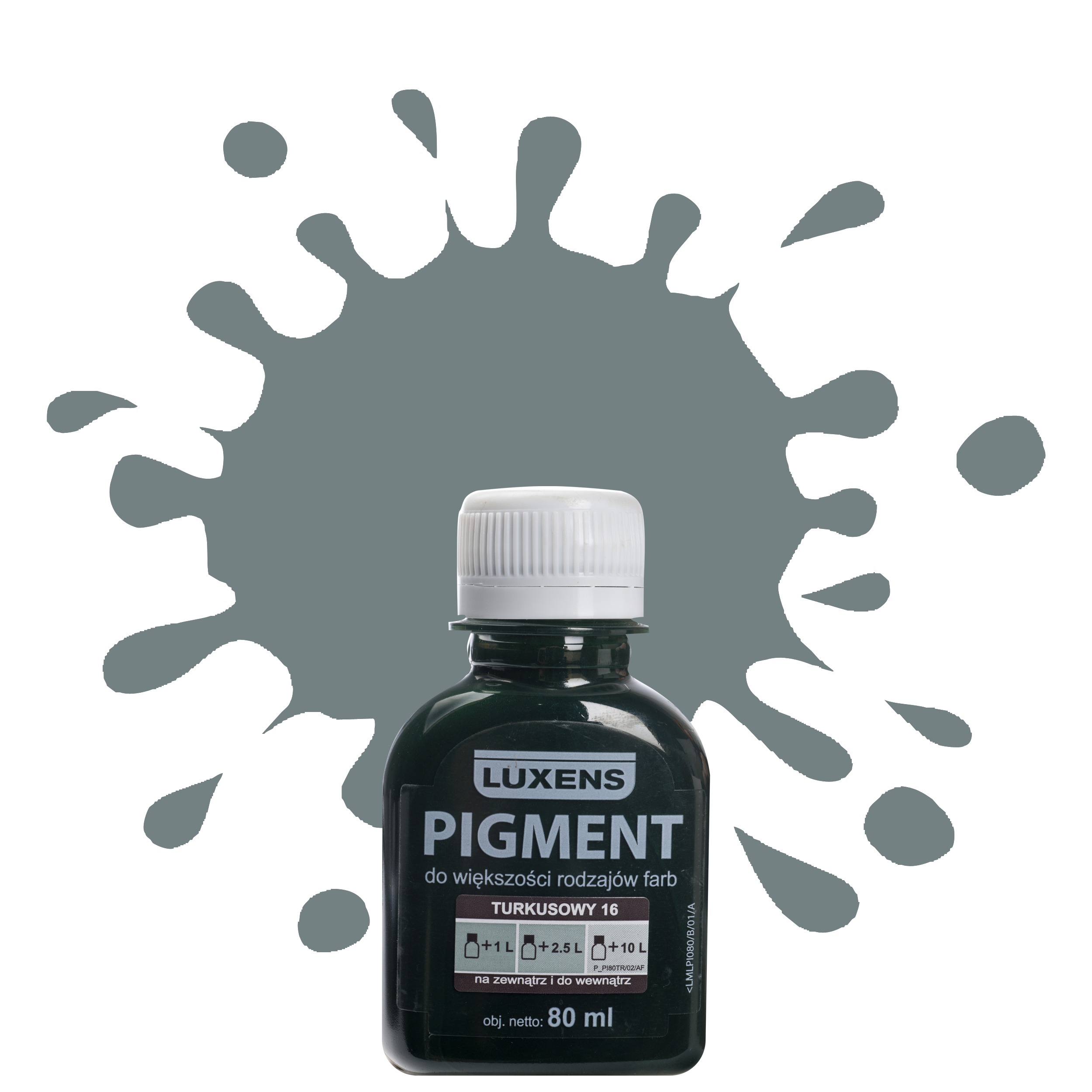 Barwnik w płynie Pigment Luxens 80 ml Turkusowy nr 16 80 ml