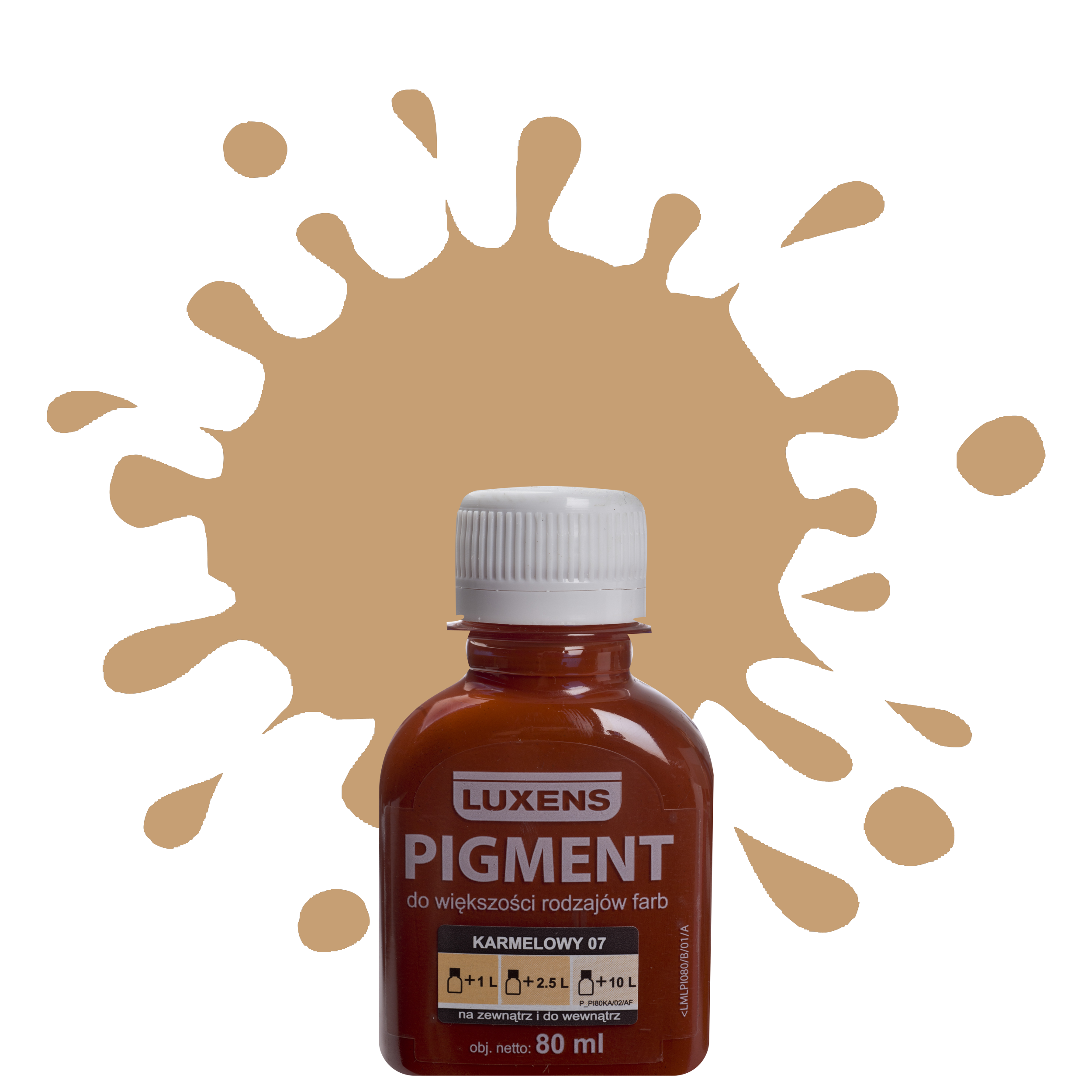 Barwnik w płynie Pigment Luxens 80 ml Karmelowy nr 07 80 ml