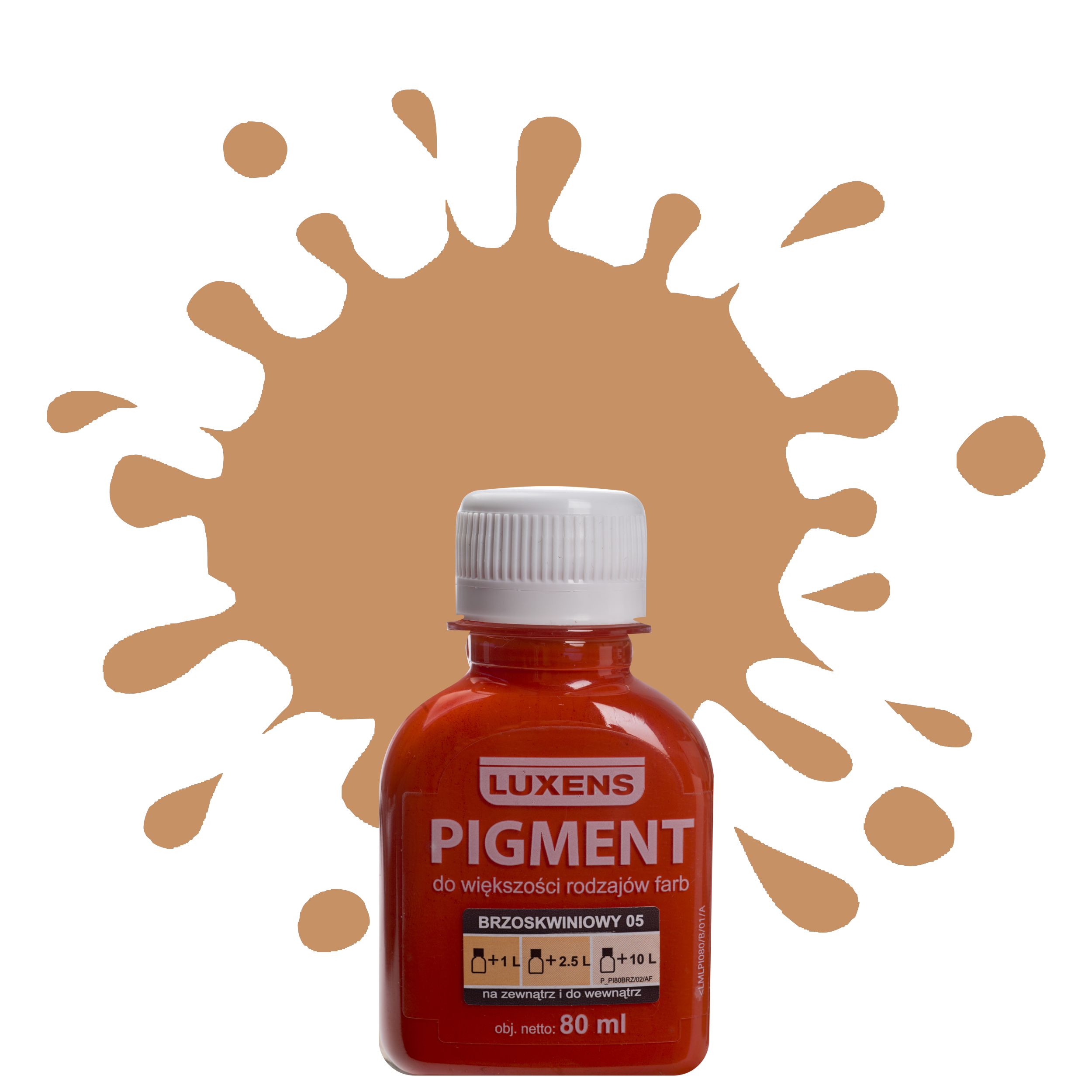 Barwnik w płynie Pigment Luxens 80 ml Brzoskwiniowy nr 05 80 ml